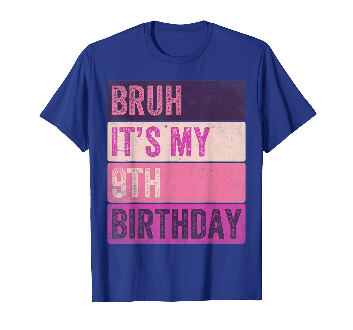 Cute Nine Years Old Birthday Girl Party Apparel T-Shirt