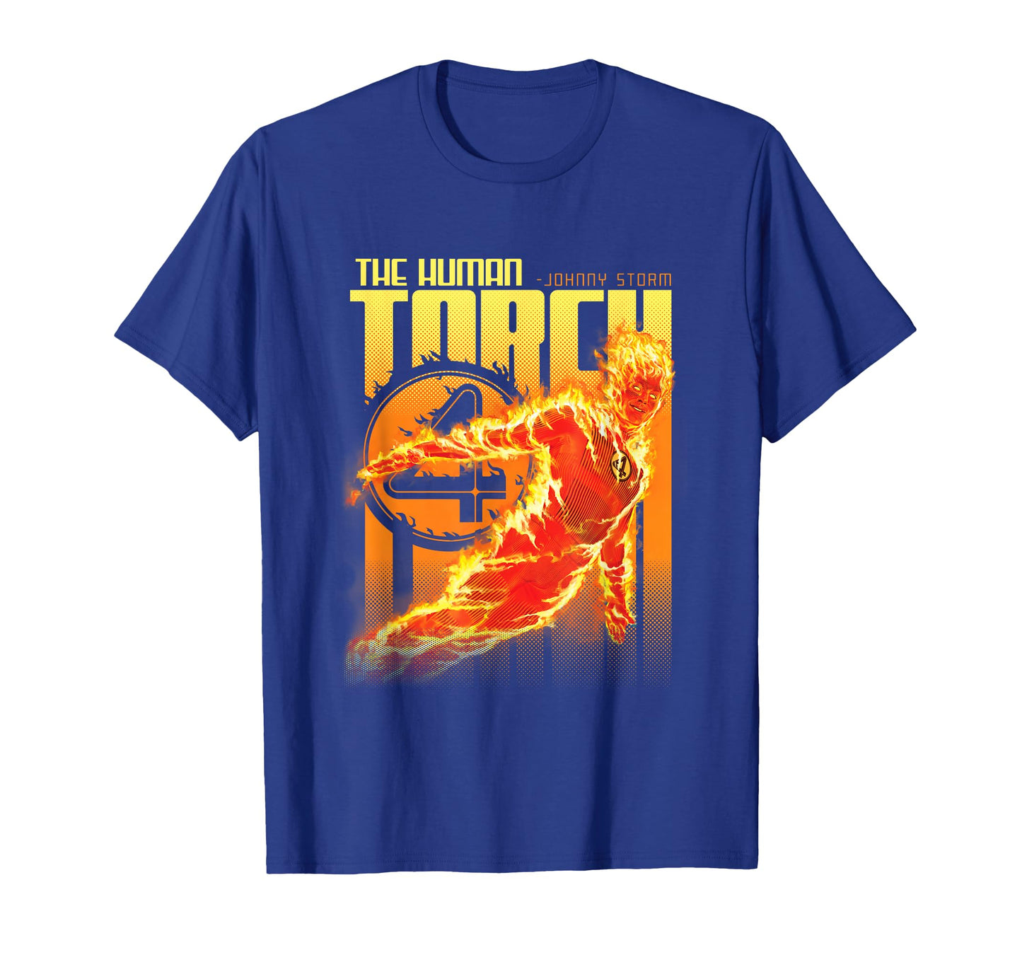 Marvel The Fantastic Four: First Steps Johnny Storm Torch T-Shirt