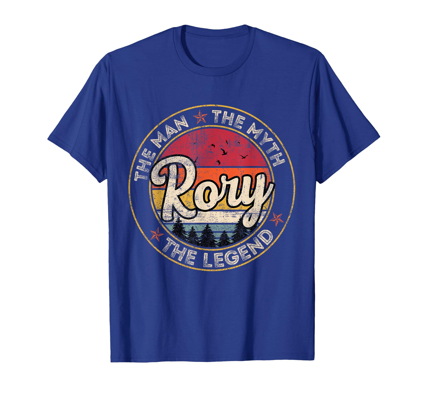 Rory The Man The Myth The Legend Personalized Name T-Shirt