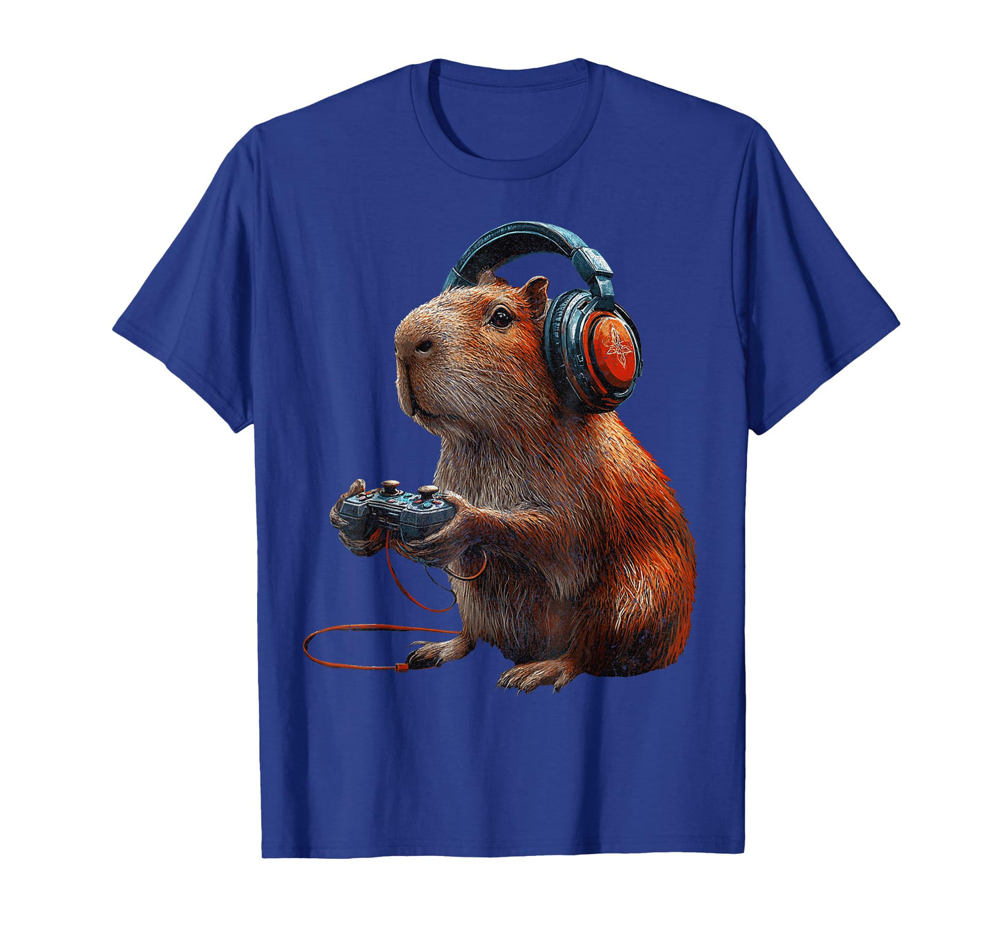 Funny Graphic Capybara Video Games for Gamer T-Shirt