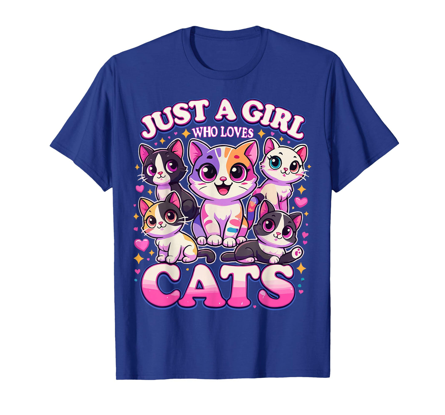 Cat Just A Girl Who Loves Cats T-Shirt