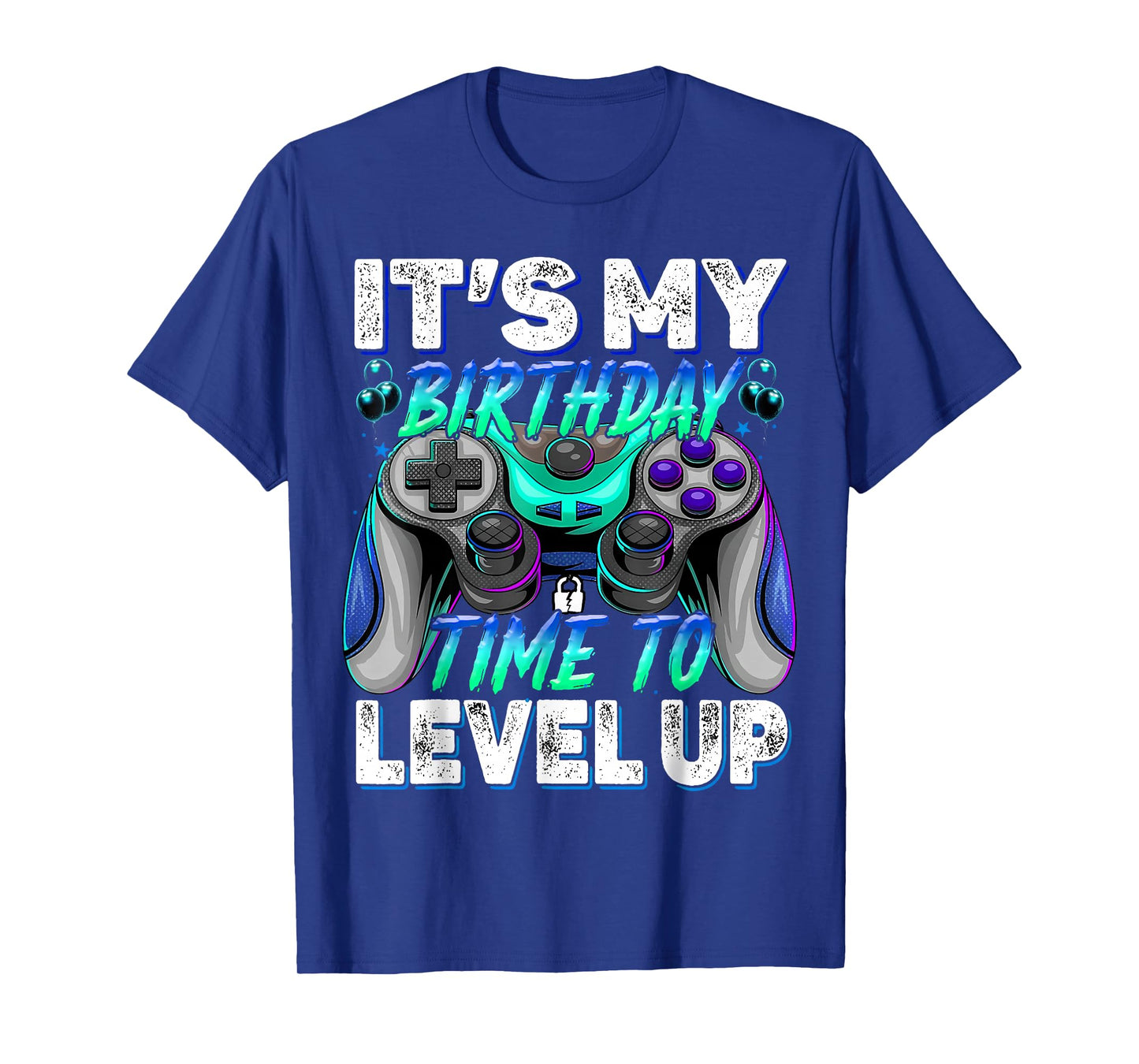 It's My Birthday Time to Level Up Video Game Birthday Boys T-Shirt