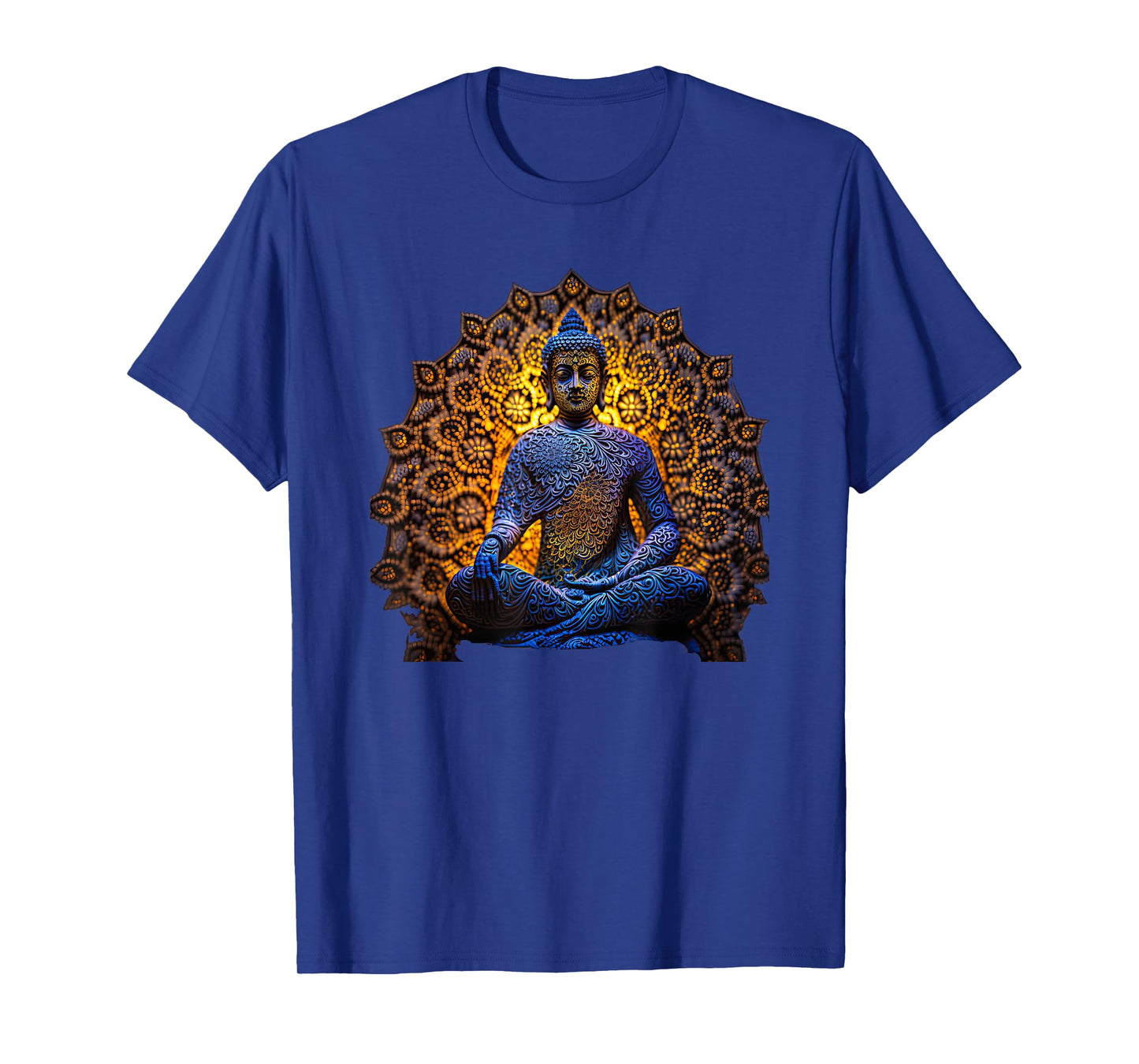 Buddha Statue Yoga Buddhist Zen Buddhism Meditation T-Shirt