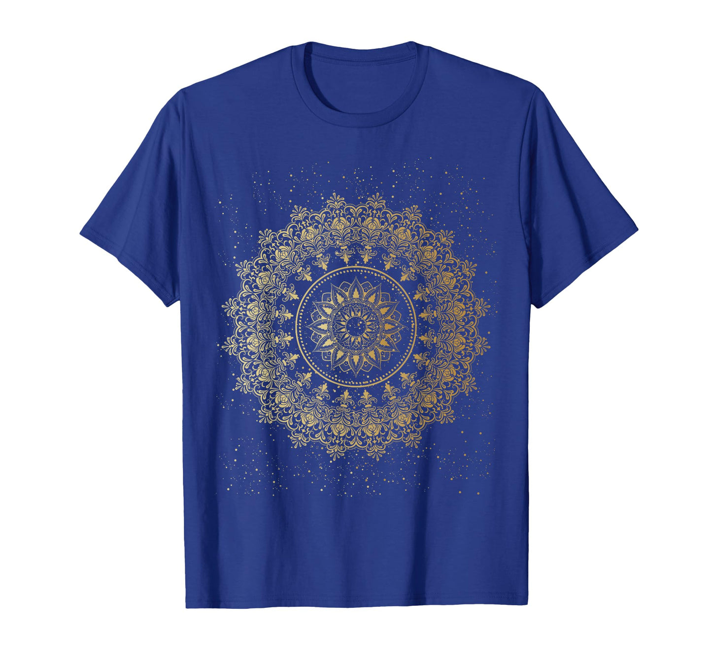 Womens Mandala Circle Mandala T-Shirt