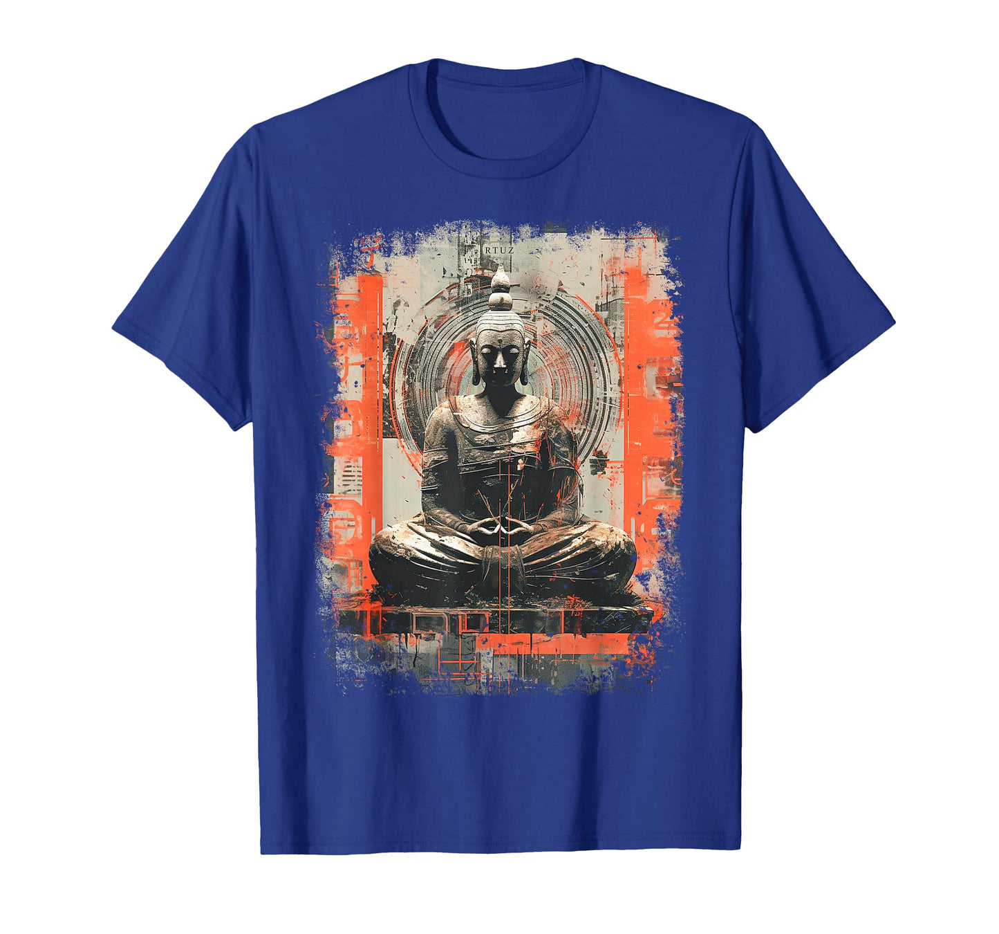 Hip Hop Y2K Vintage Hipster Retro Edgy Streetwear Buddha T-Shirt