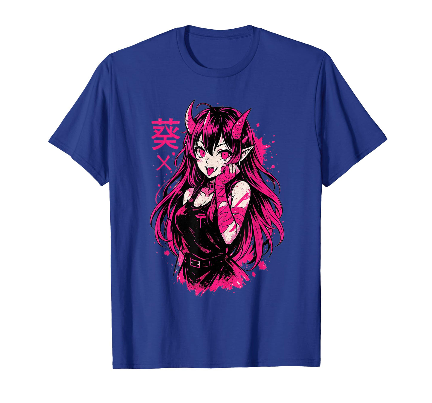 Goth Anime Waifu Kawaii Manga Girl | Creepy Horror Aesthetic T-Shirt