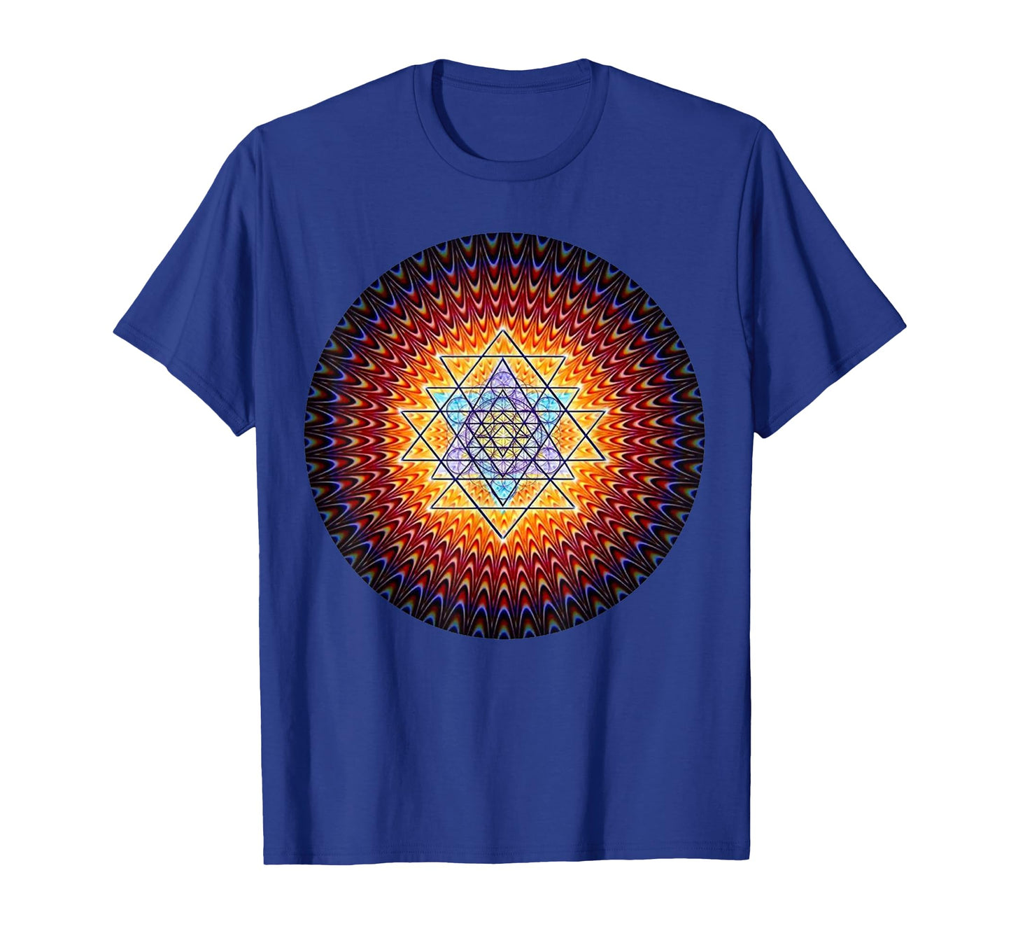 Sacred Sri Yantra Shirt - Mandala Mystical Diagram T-Shirt