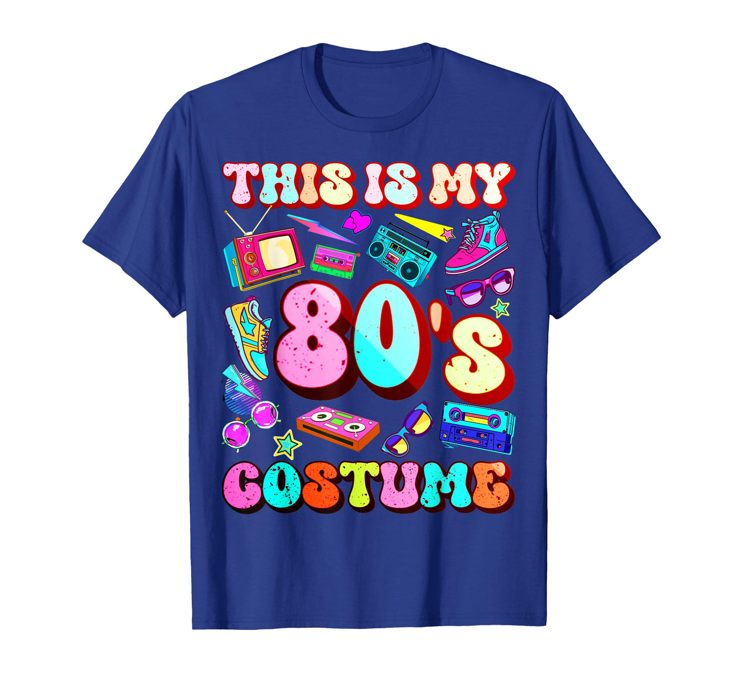 This is my 80's Costume Outfit Gifts Eighties 1980s Party T-Shirt