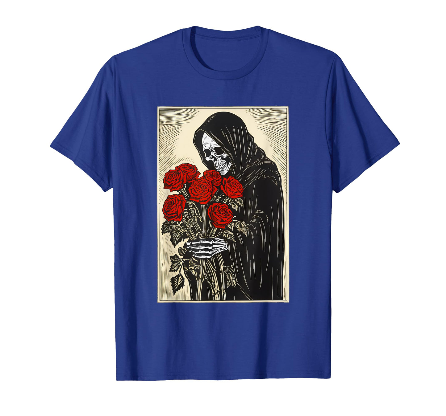 Grim Reaper Smelling The Roses T-Shirt