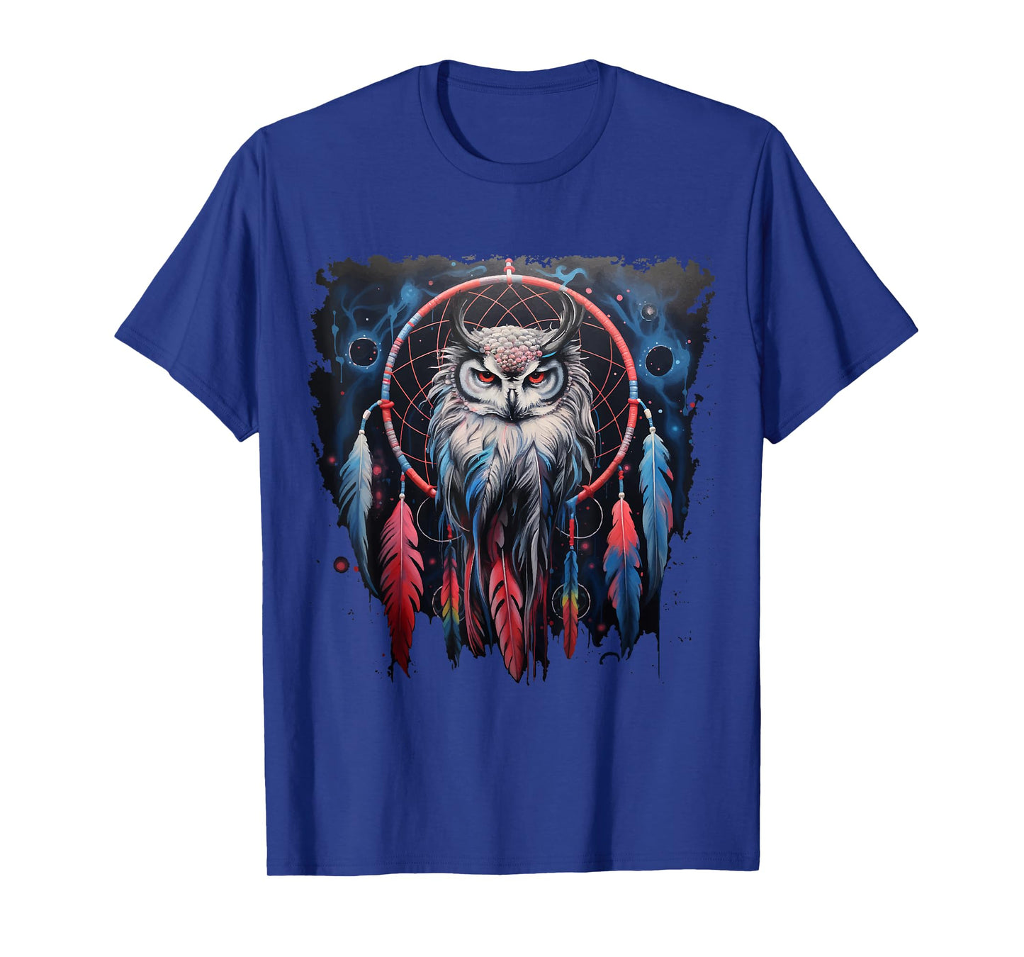 Owl T-Shirt Dream Catcher Spiritual Dream Catcher Owl T-Shirt