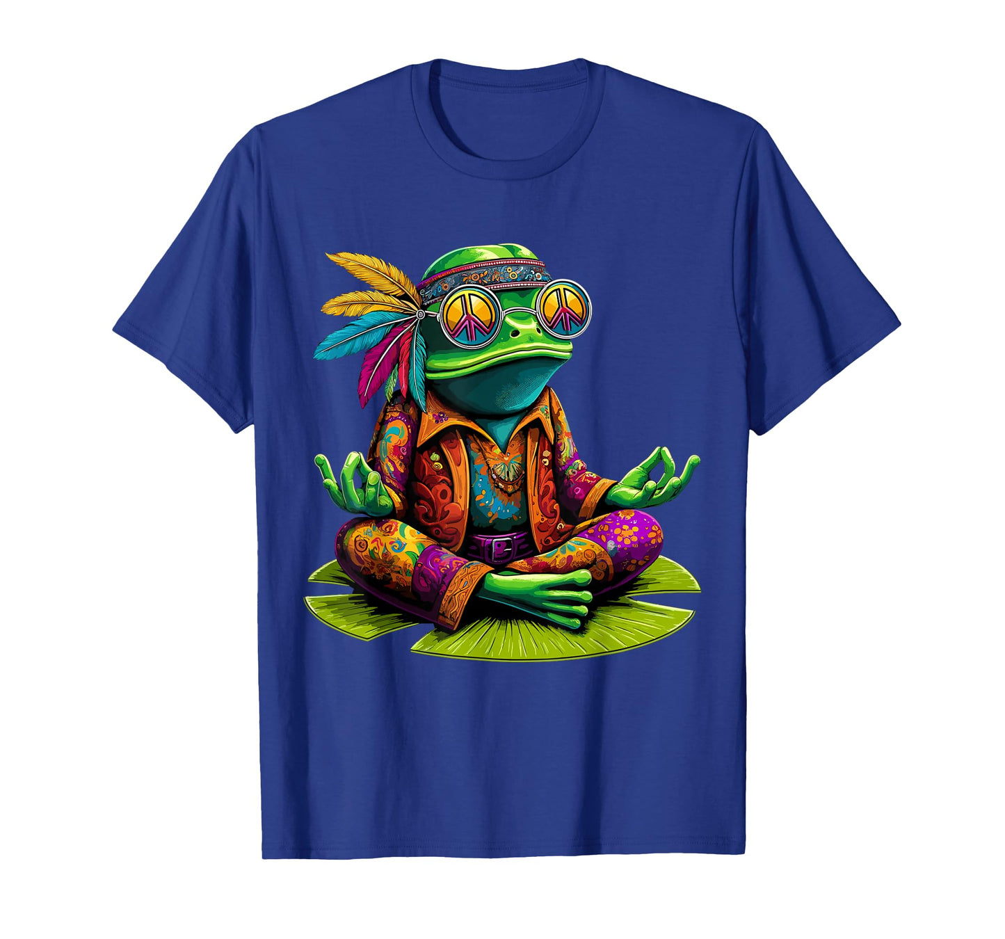 Frog Peace Sign Hippie Frog T-Shirt