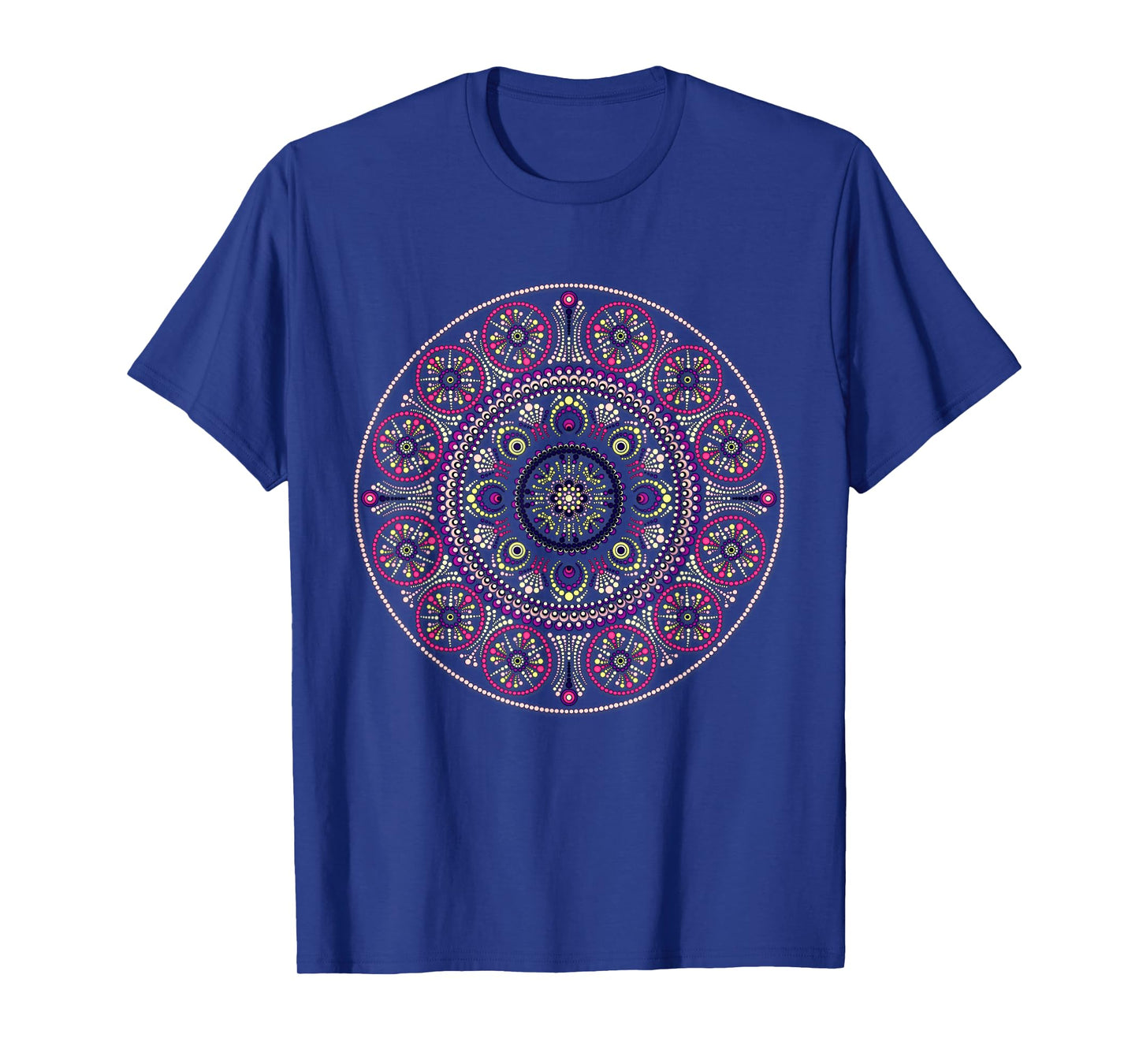 Psychedelic Sacred Geometry Design Mandala Chakra Love Art T-Shirt