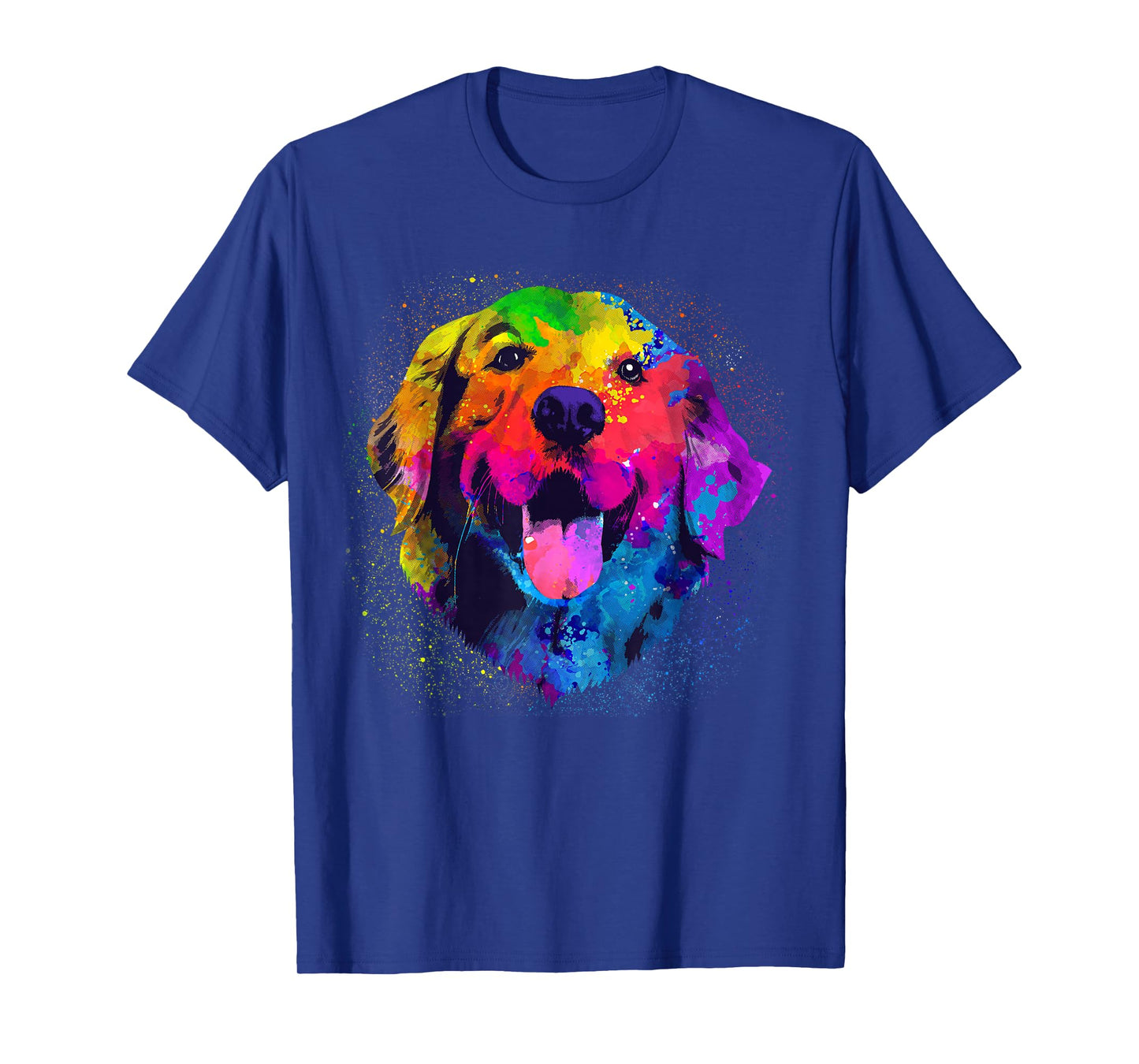 Golden Retriever Art For Men Women Golden Retriever Lover T-Shirt