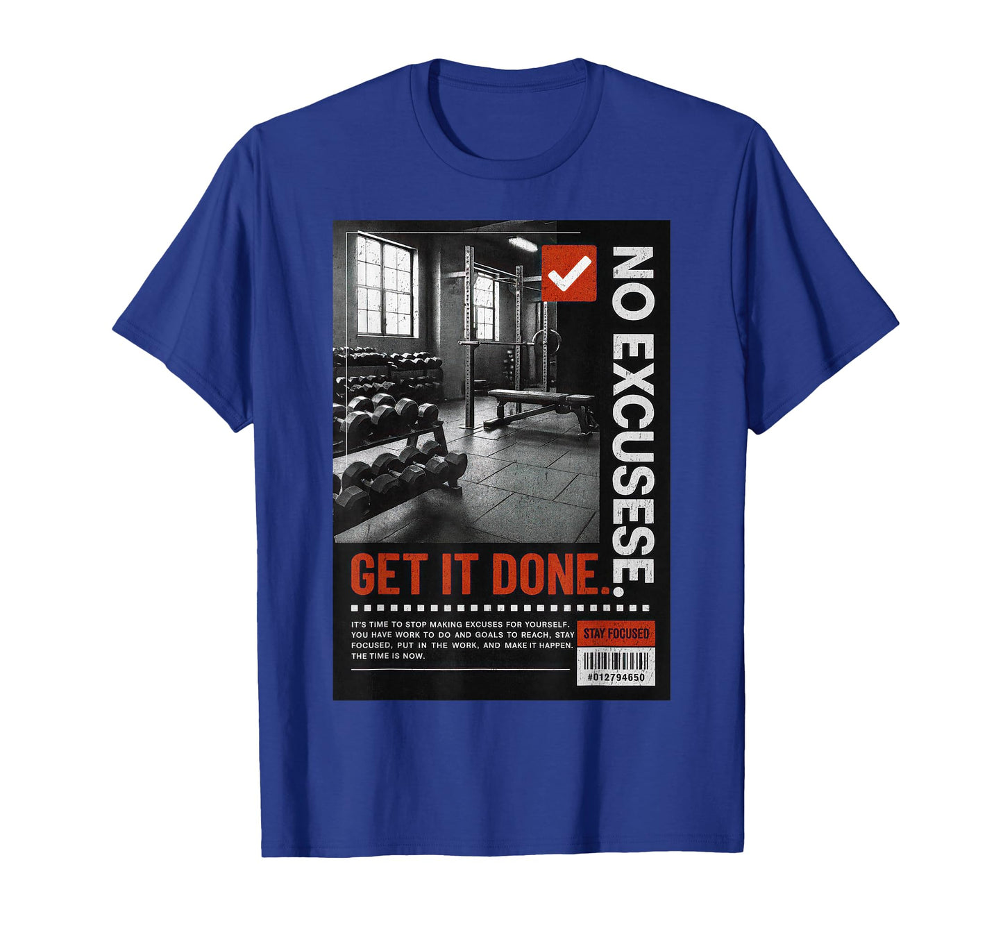 Y2K Fitness Quote Gym Training Discipline Yoga Sport Workout T-Shirt