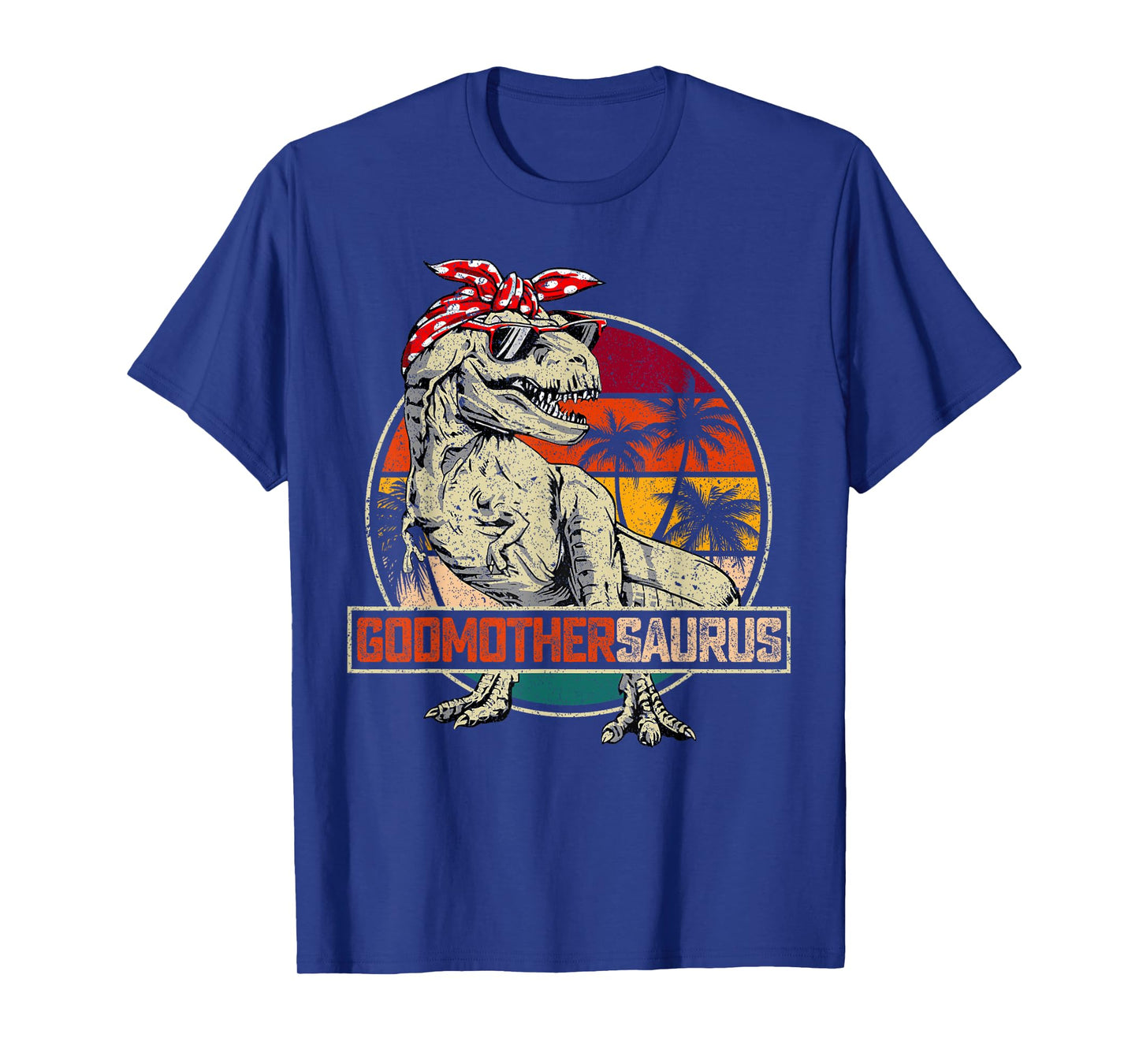 Godmothersaurus T Rex Dinosaur Godmother Saurus Family Match T-Shirt