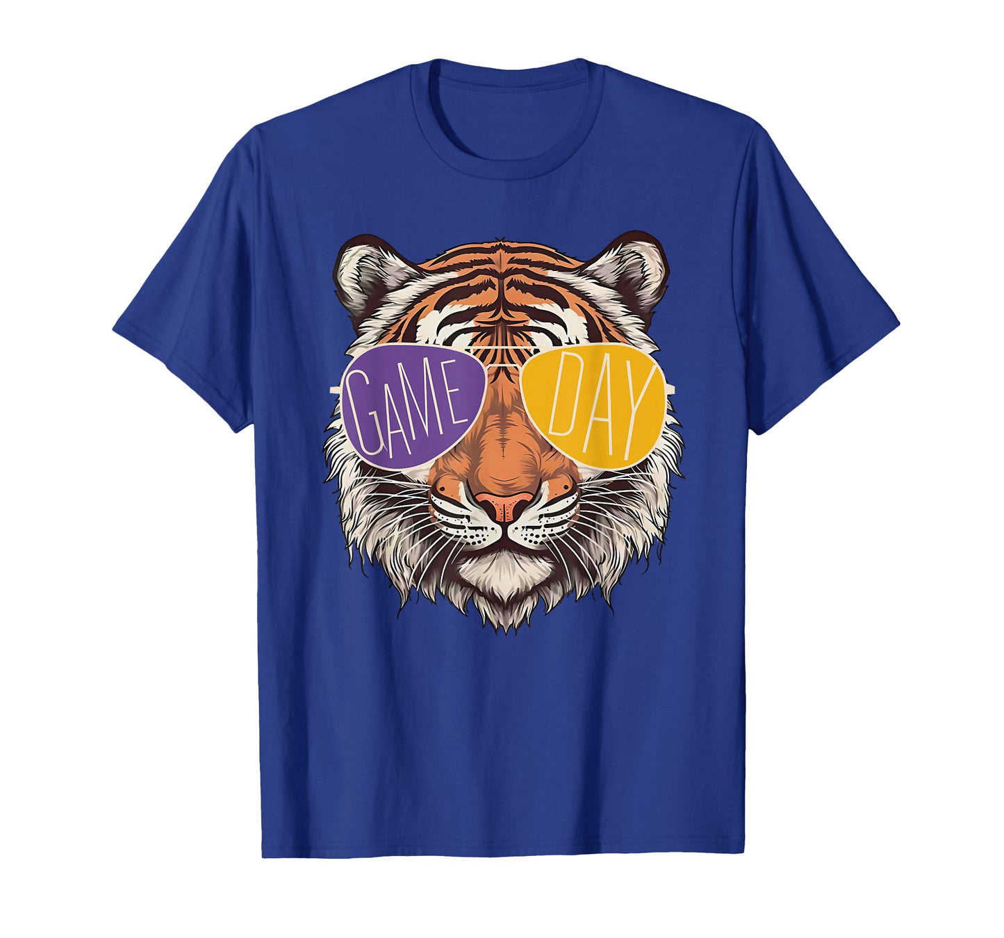 Touchdown American Football Game Day Thanksgiving Tiger Cool T-Shirt