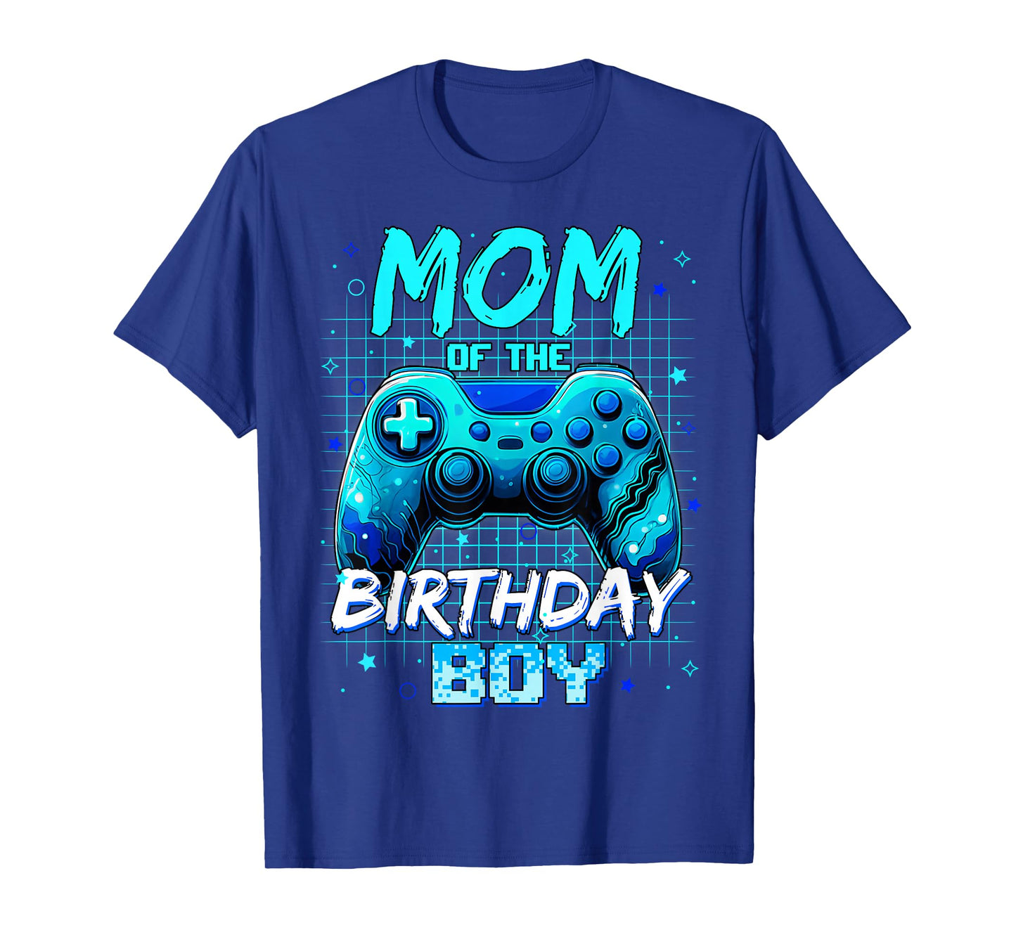 Mom of The Birthday Boy Video Game Family Matching Party T-Shirt