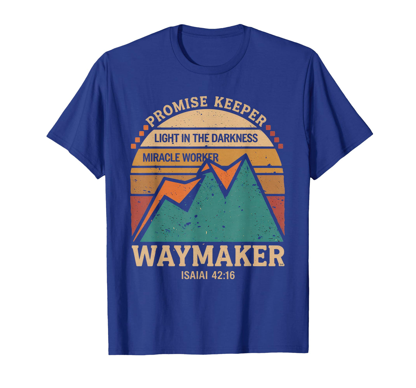 Waymaker Tshirt Promise Keeper Miracle Worker God Christian T-Shirt