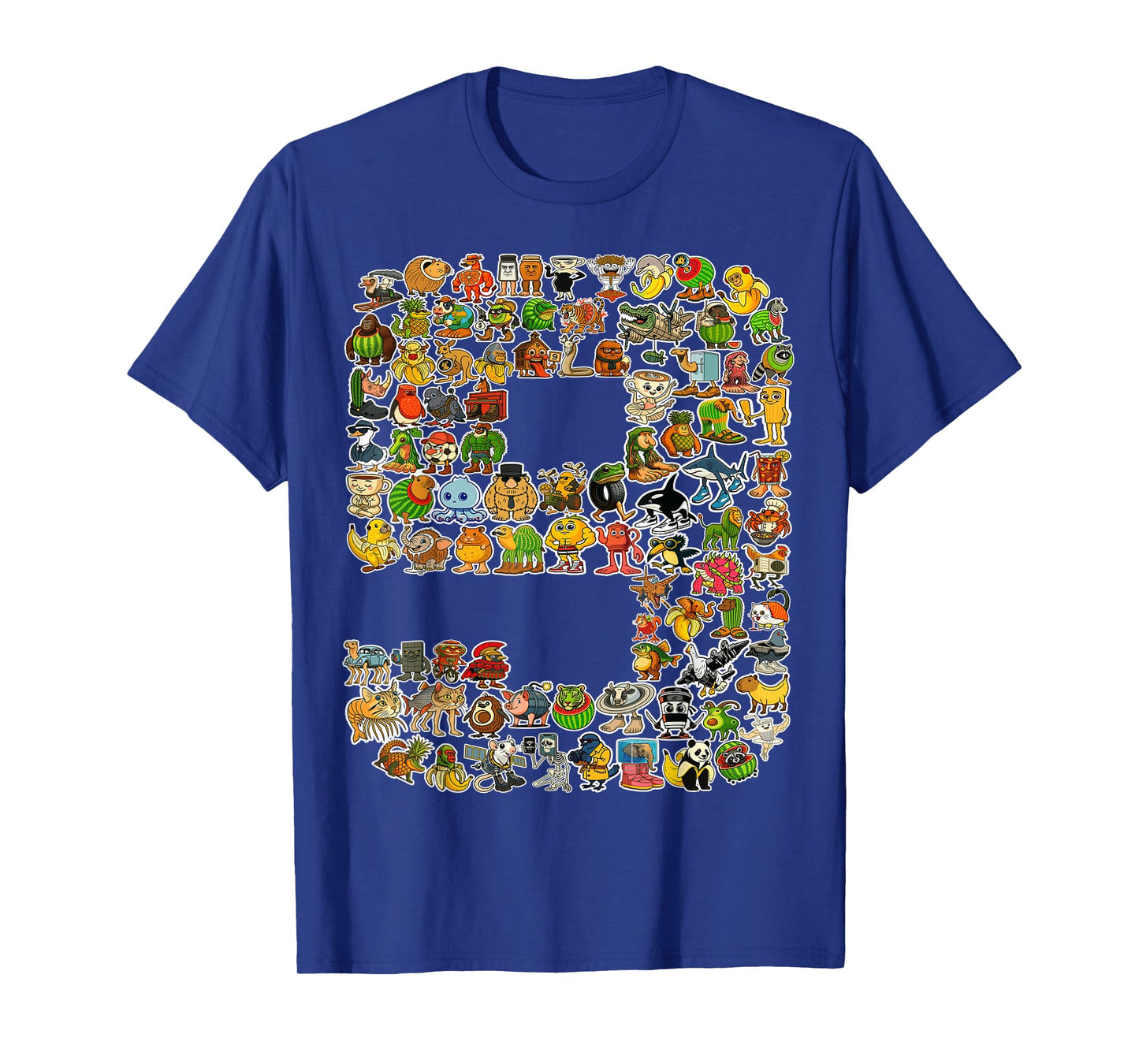 Italian-Brainrot 9th Birthday Kids 90 Brainrot Characters T-Shirt