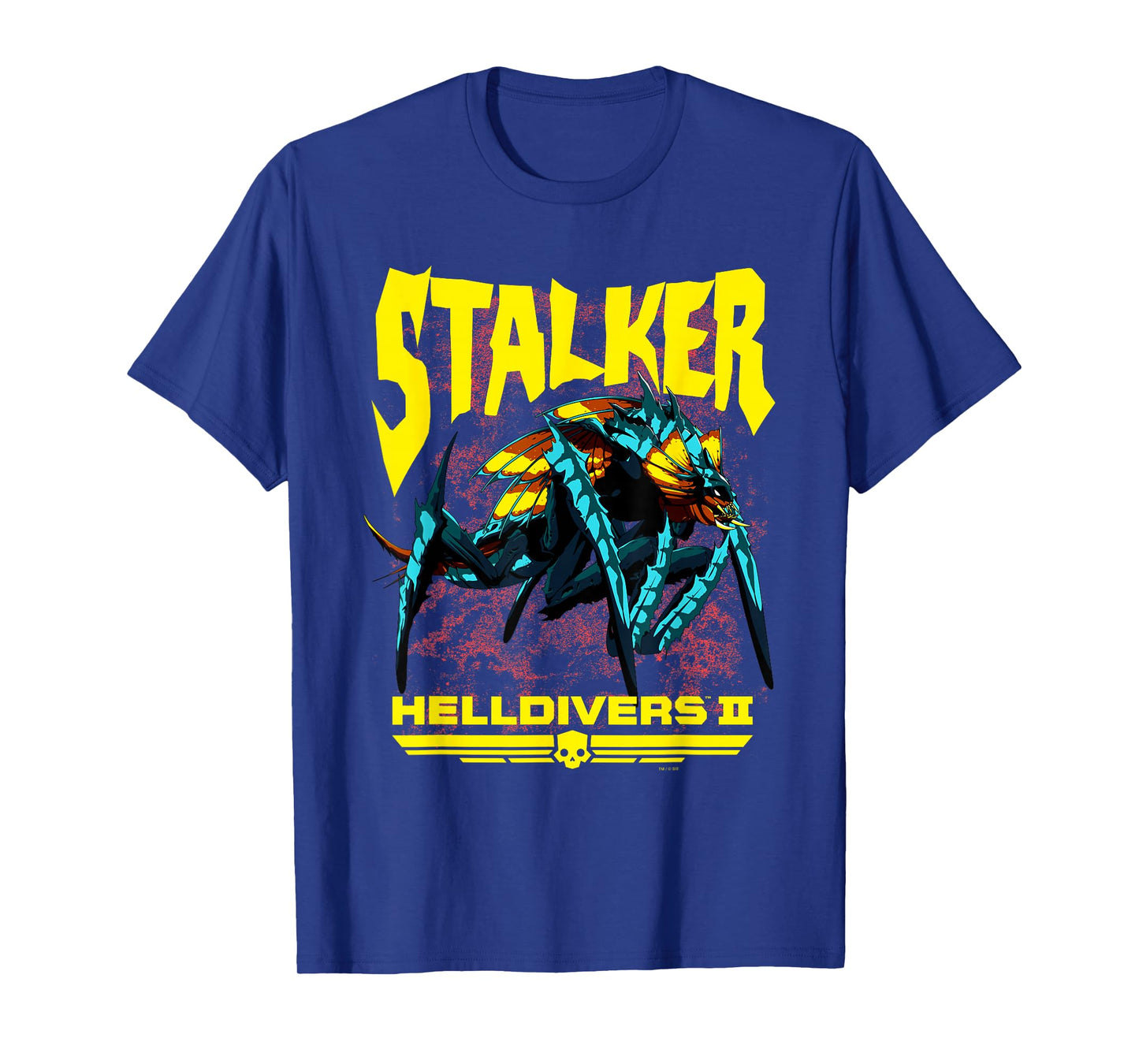 Helldivers 2 Sony Playstation Video Game Stalker Terminid T-Shirt