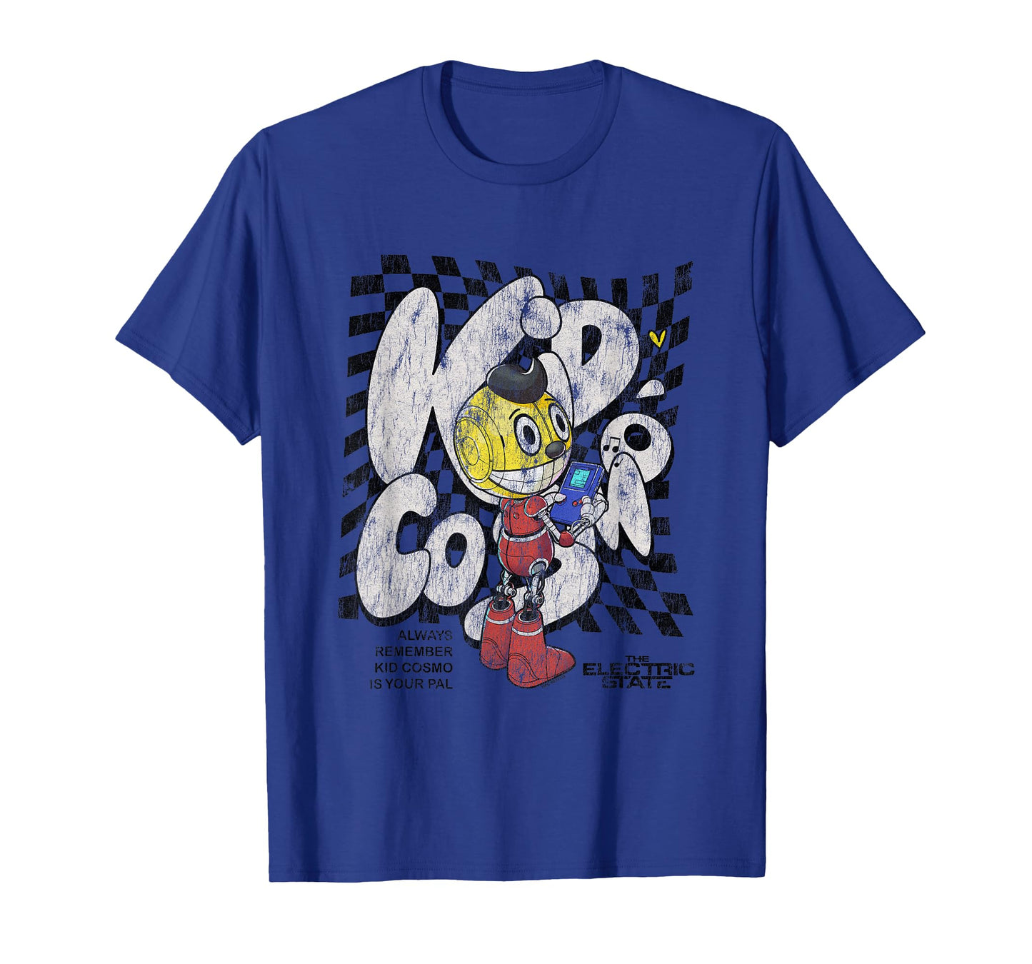 The Electric State Kid Cosmo Is Your Pal Distressed Poster T-Shirt