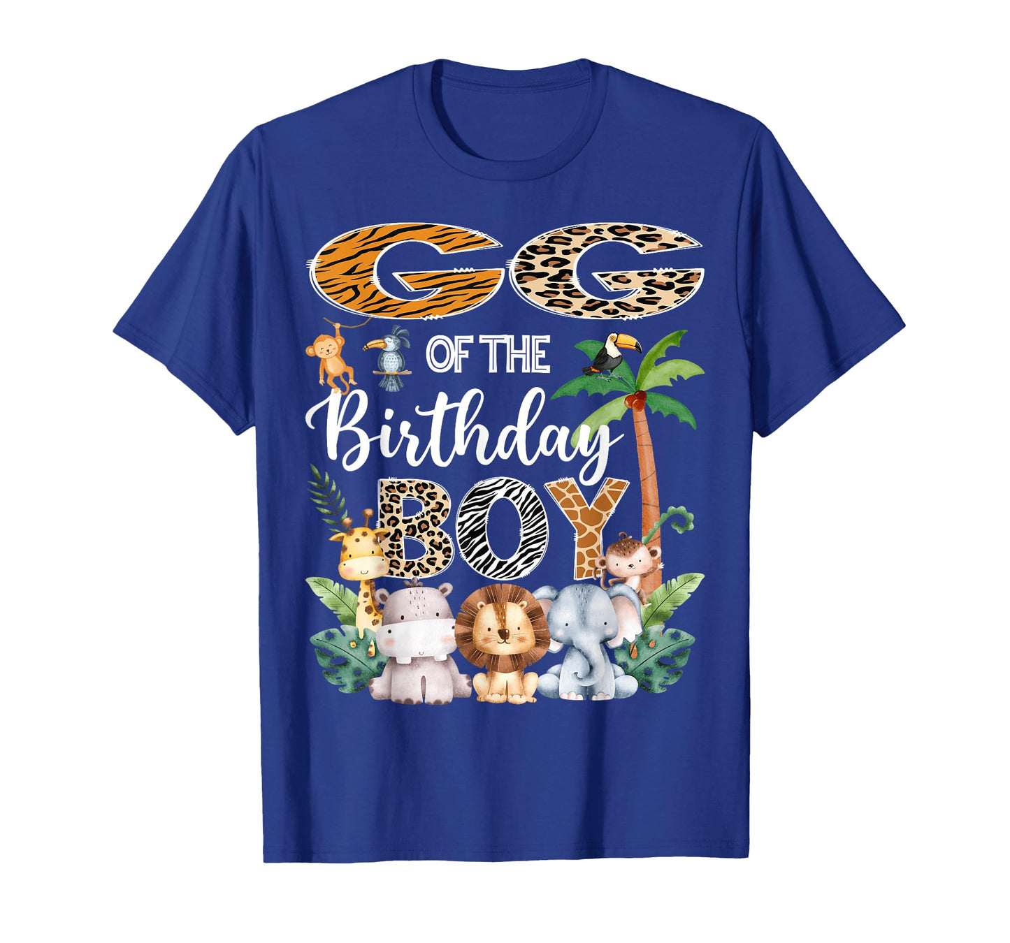 GG Of The Birthday Boy Safari Jungle Bday Party T-Shirt