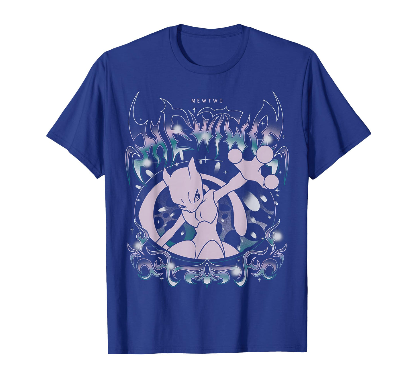 Pokémon - Mewtwo Grunge Oversized T-Shirt