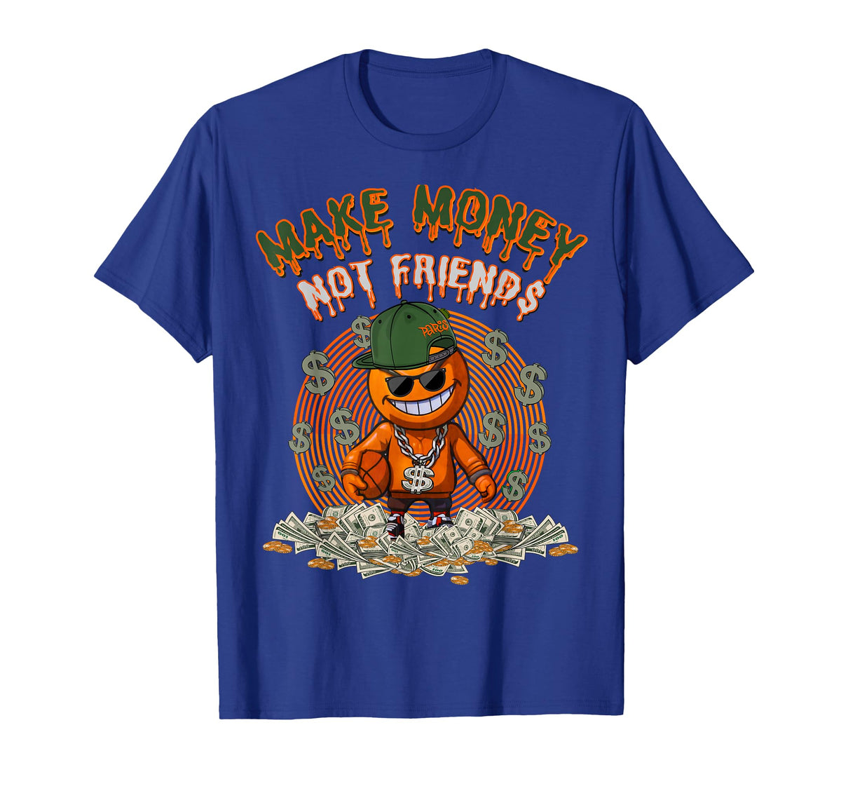 Olive Army Solar Orange | Orange Olive Sneaker Matching T-Shirt
