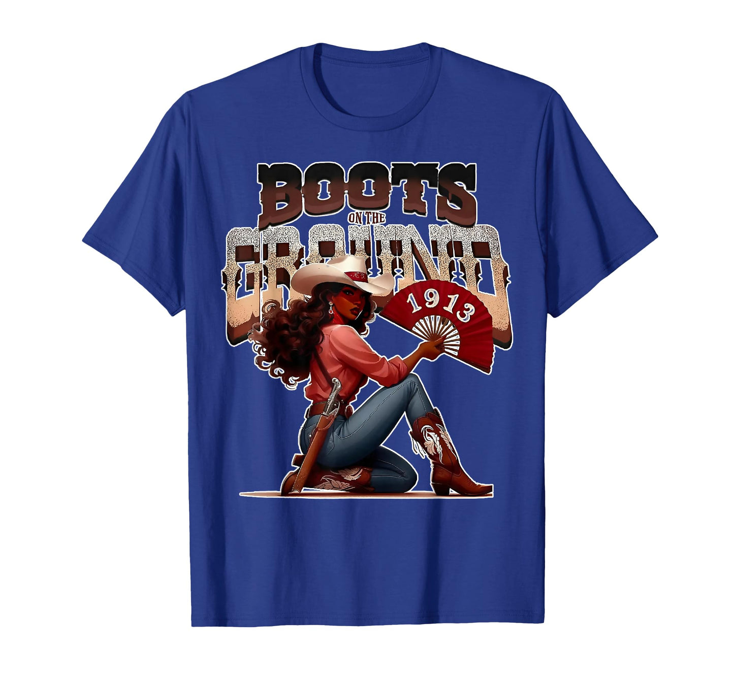 Boots On The Ground Where Them Fans At T-Shirt