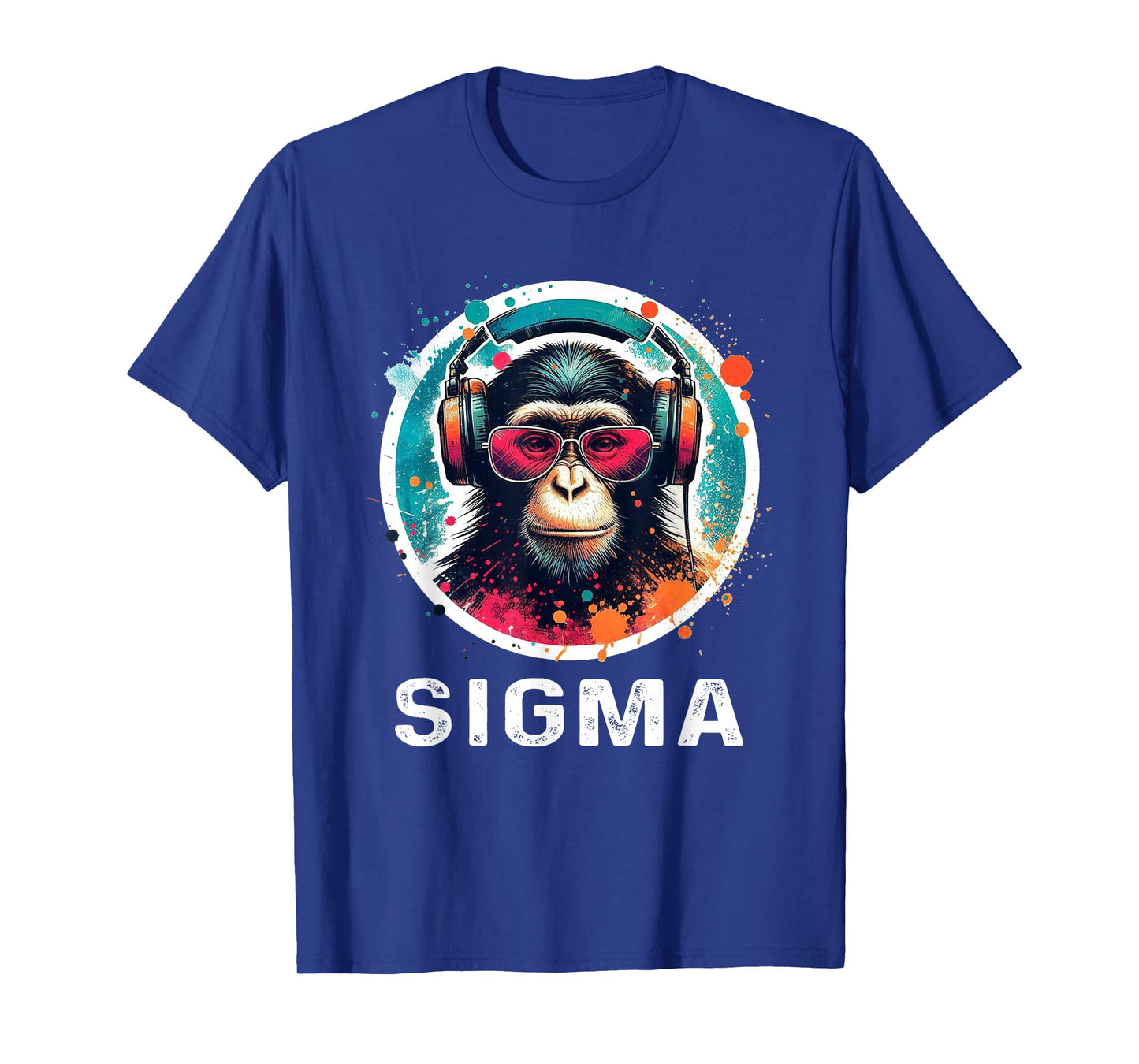 Sigma Meme Shirts Ironic Meme Shirt Funny Sigma Shirt Monkey T-Shirt