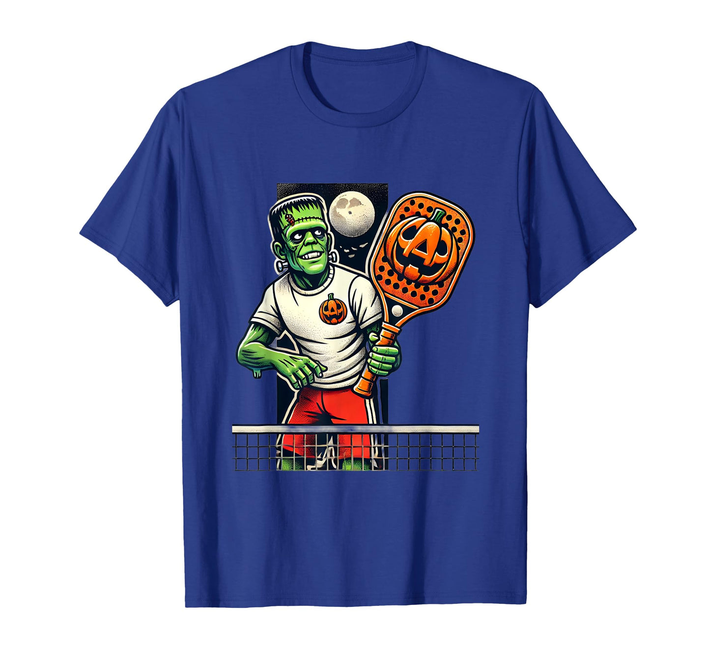 Frankenstein Pickleball Player Funny Halloween Costume Sport T-Shirt