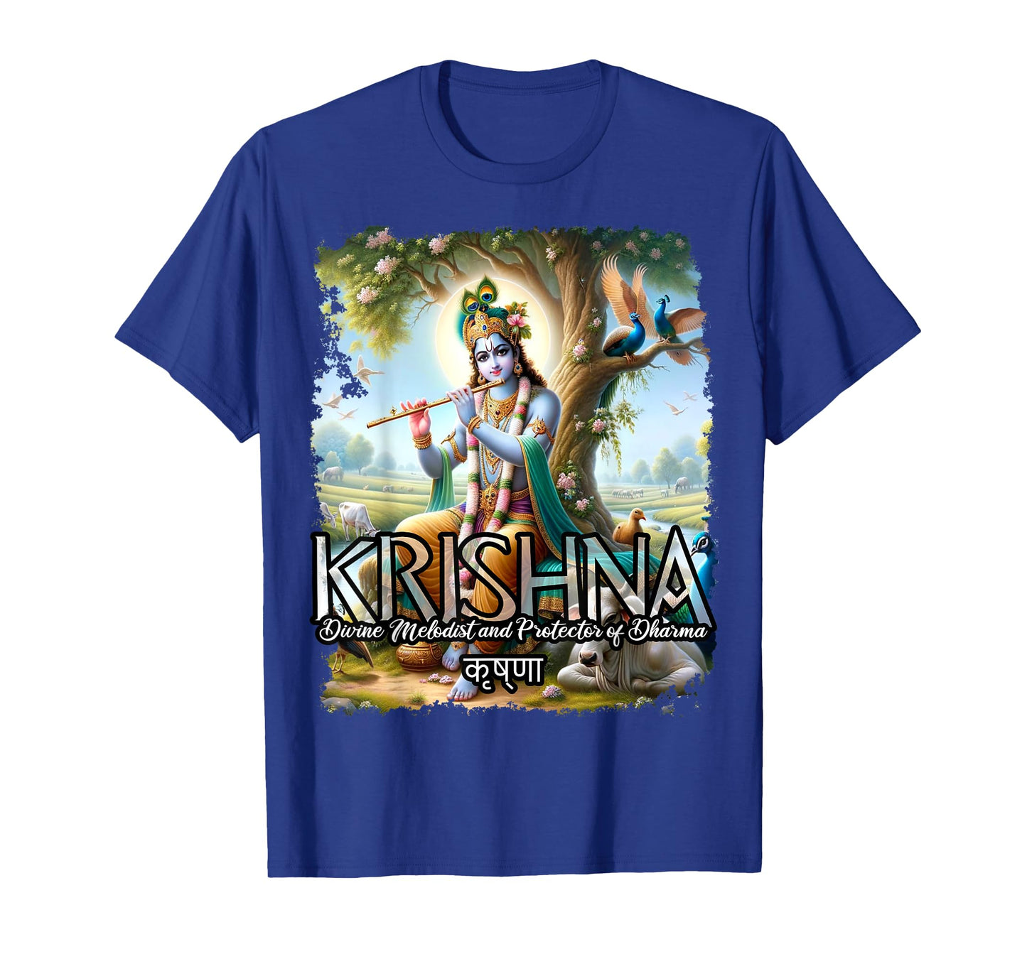 Krishna Hindu God Mythology Spiritual Enlightenment T-Shirt