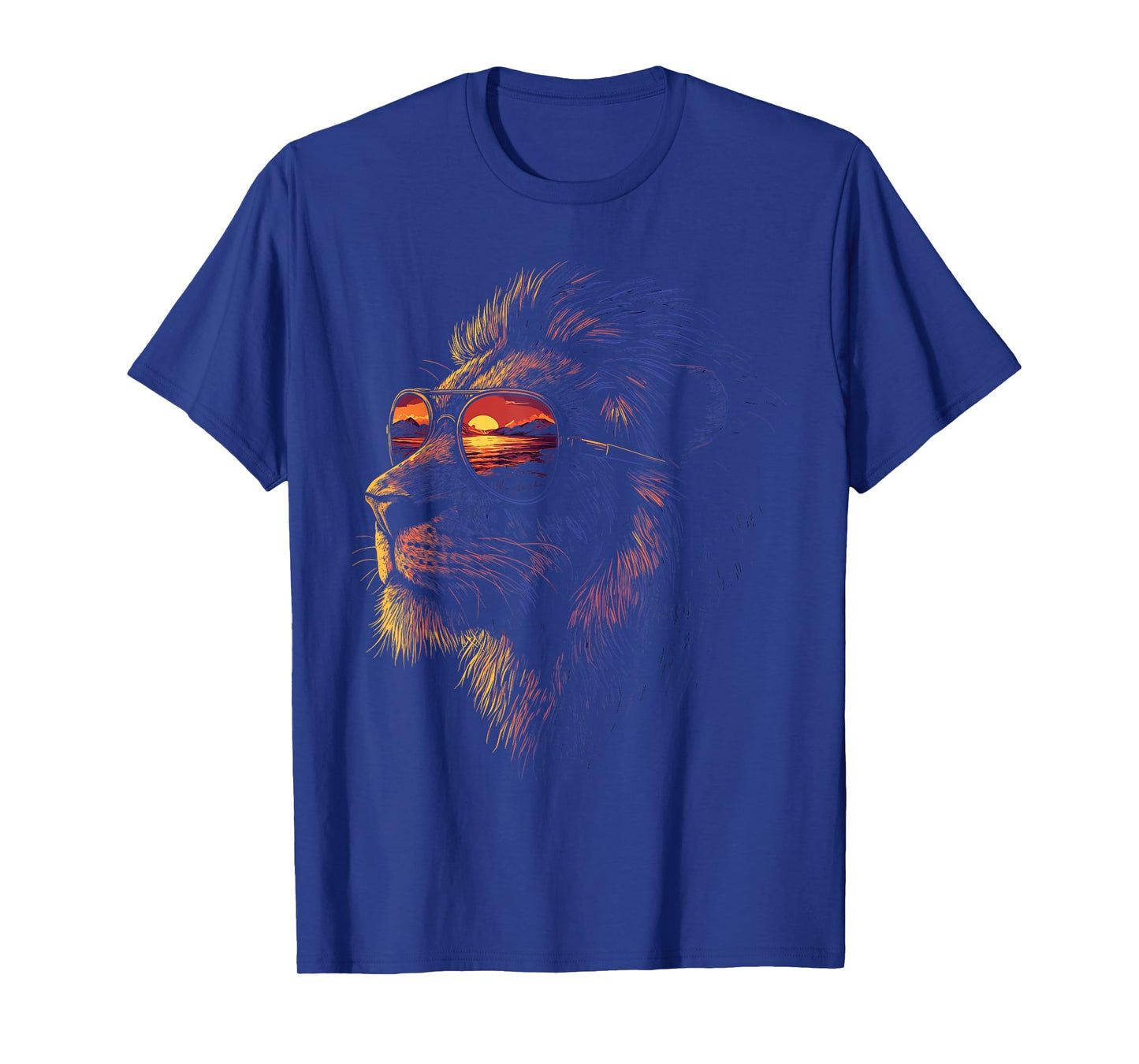 Retro Novelty Men Women Kids Boys Girls Funny Lion T-Shirt
