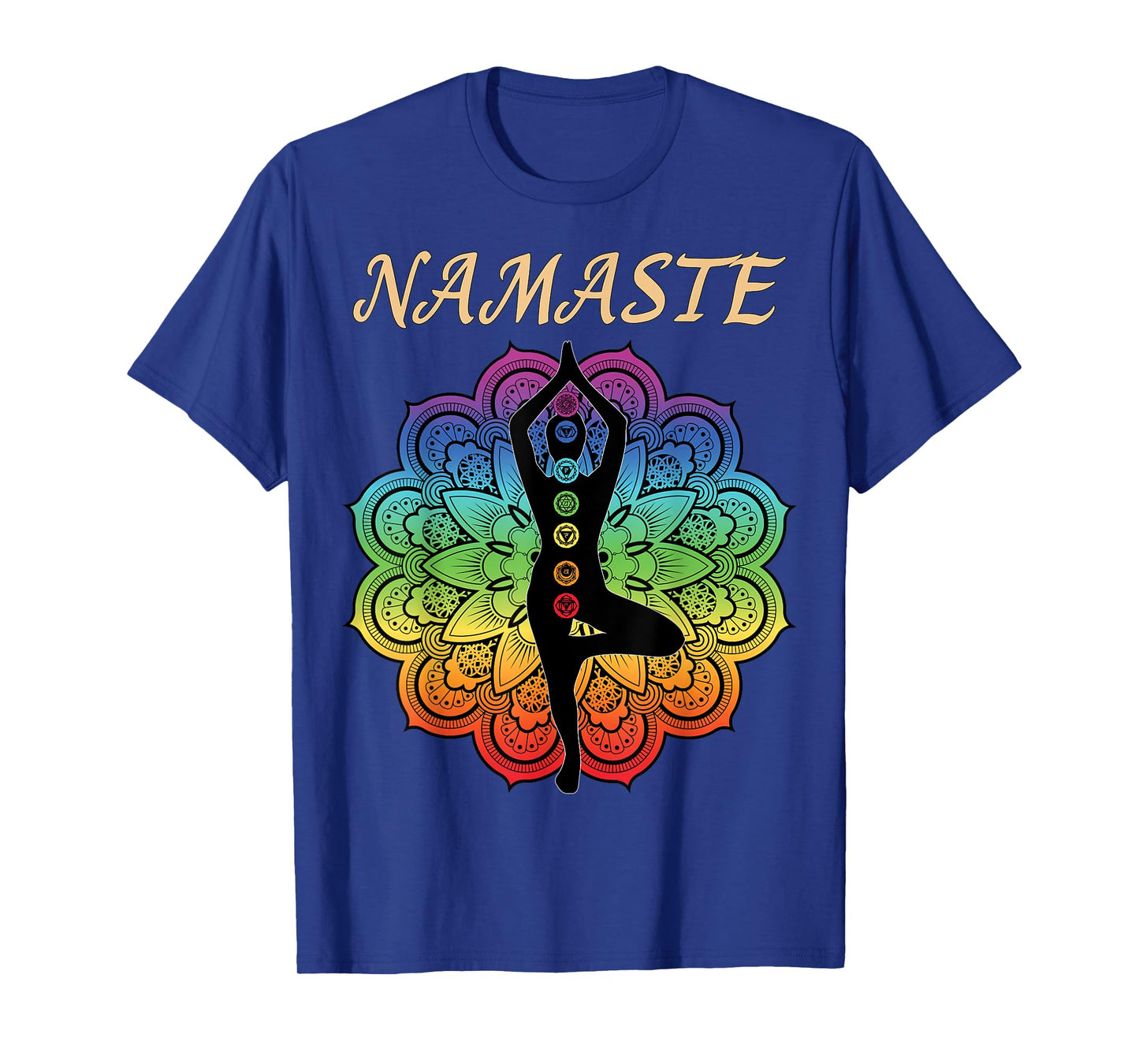 7 Chakra Namaste Reiki Kundalini Yoga T-Shirt