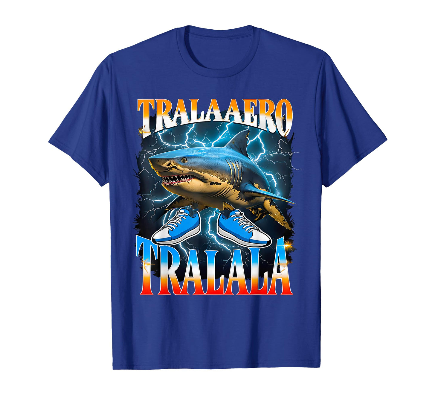 Tralalero Tralala Italian Brainrot Meme T-Shirt