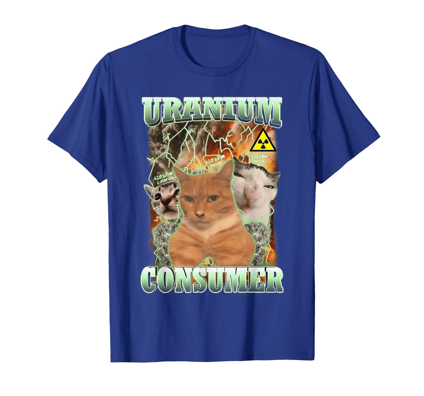 Uranium Consumer Cat Funny T-Shirt
