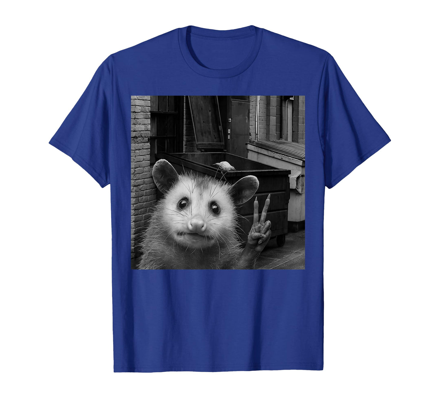 Opossum Selfie With Trash Bin Funny Gifts For Men Women Kid T-Shirt