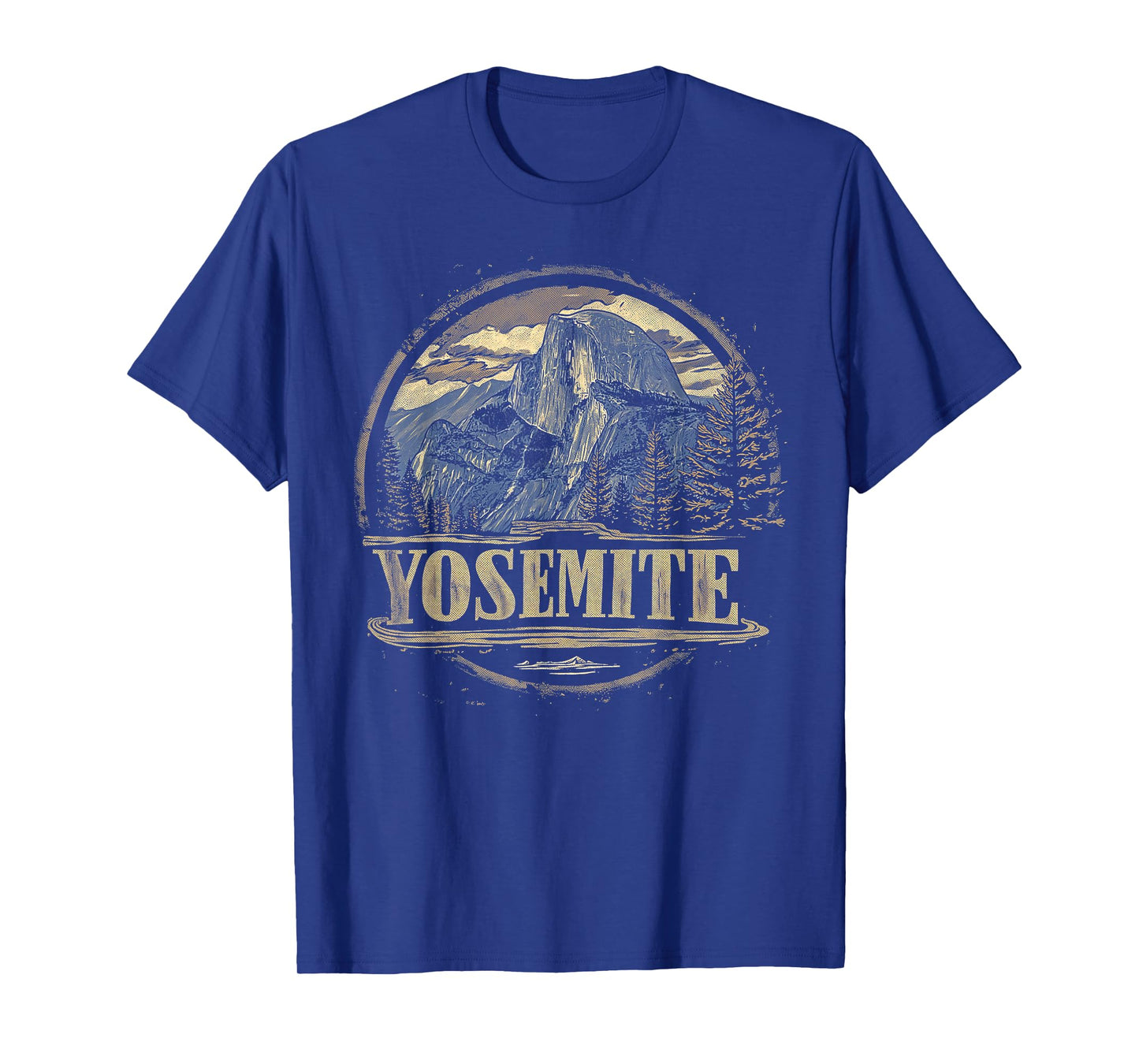 Yosemite - US National Park Vintage Men Women Retro T-Shirt