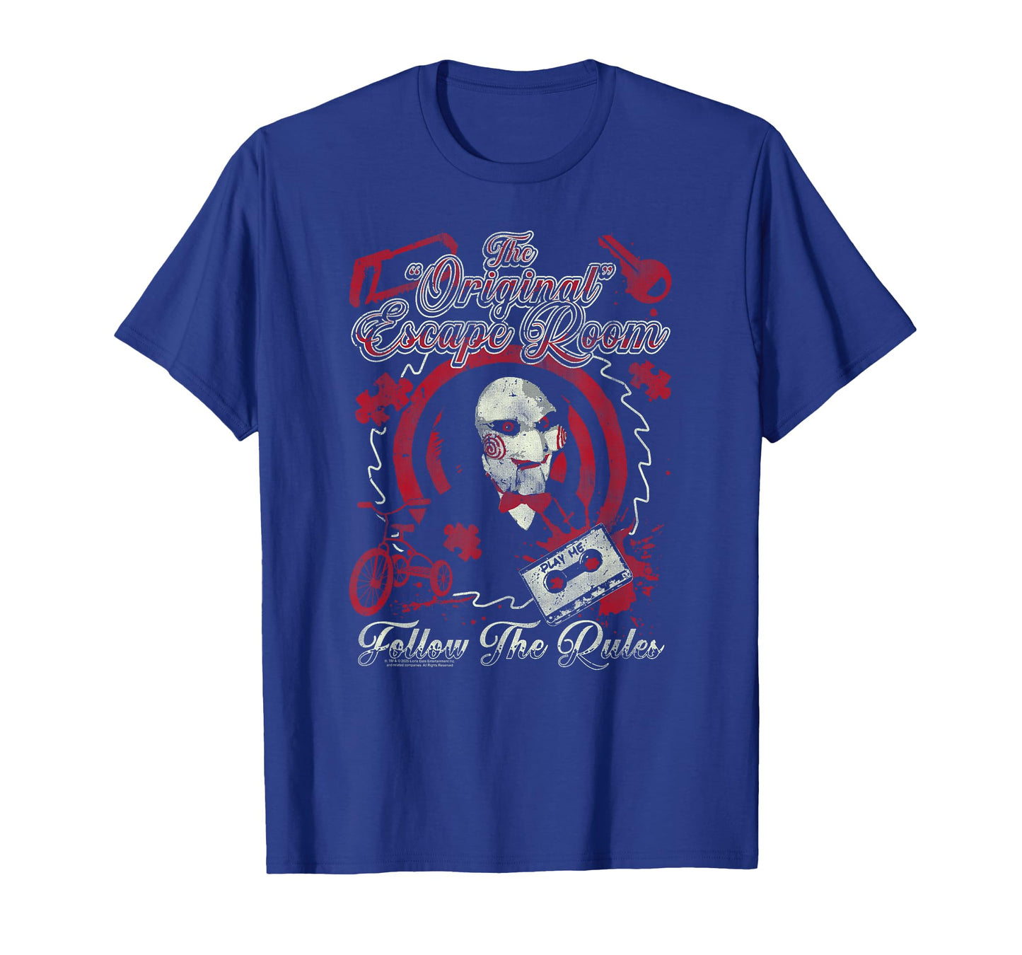 Saw Jigsaw's Original Escape Room Horror Movie T-Shirt