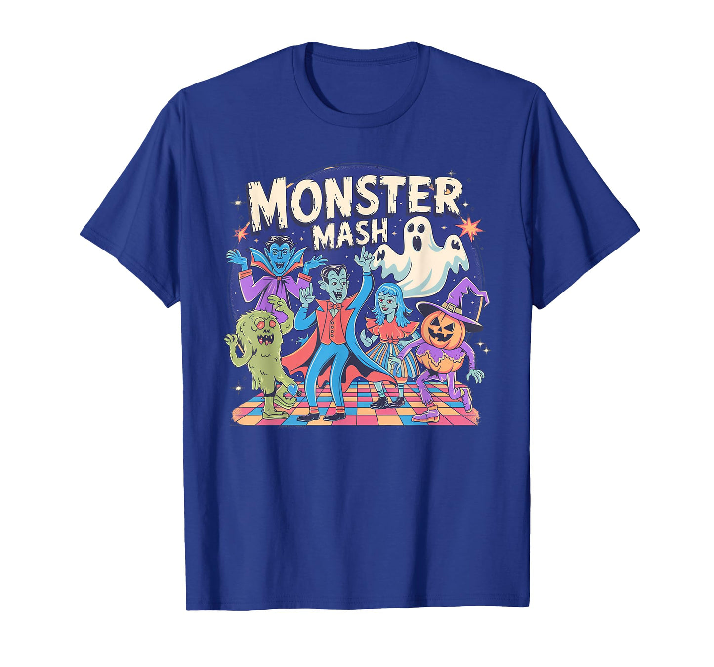 Vintage Monster Mash Funny Halloween Candy Handers T-Shirt