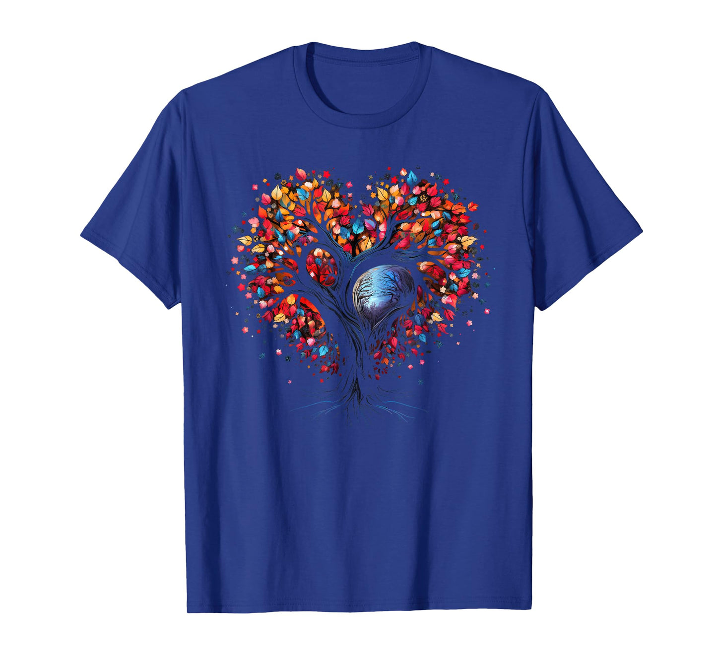 Tree of Life Heart Buddhism Yoga Meditation T-Shirt