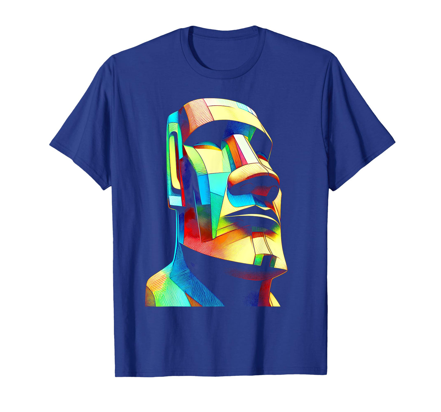 Historical The Moai Statue Easter Island Chile Christmas T-Shirt