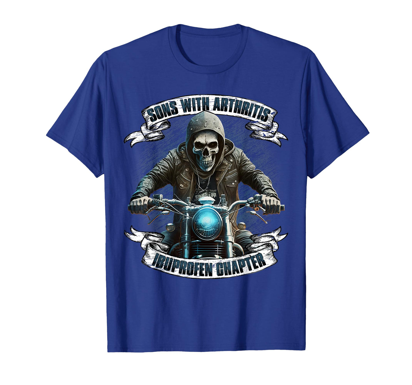 Sons with Arthritis Ibuprofen Chapter Motorcycle Biker T-Shirt
