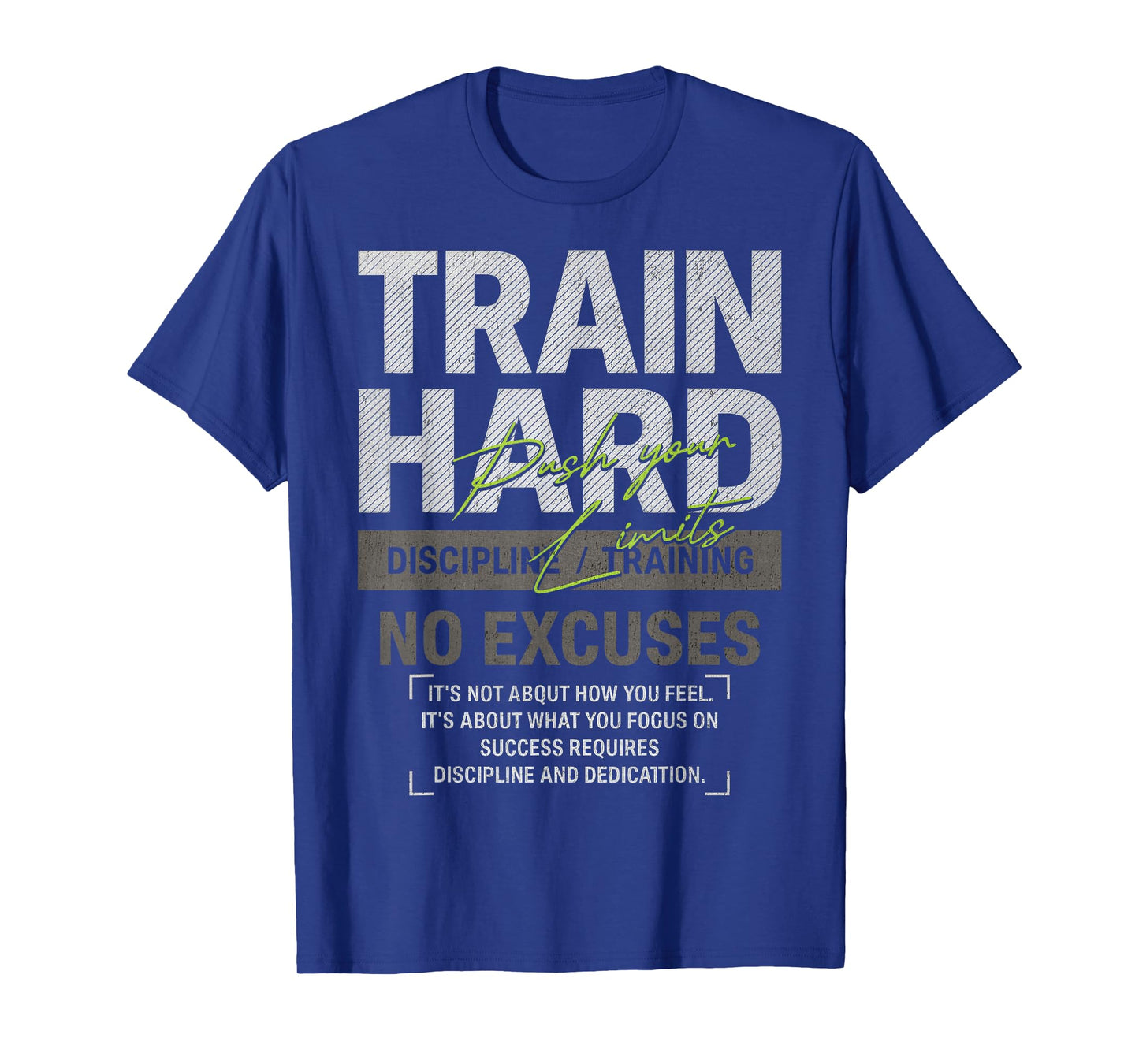 Y2K Fitness Quote Gym Training Discipline Yoga Sport Workout T-Shirt