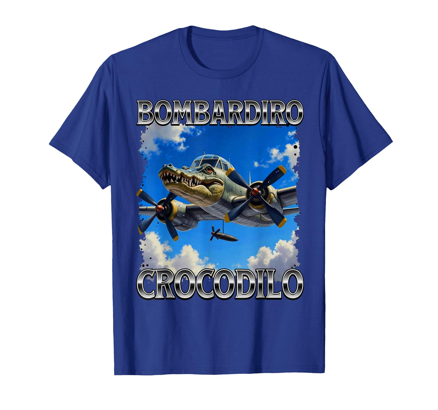 Italian Brainrot Bombardino Crocodilo T-Shirt