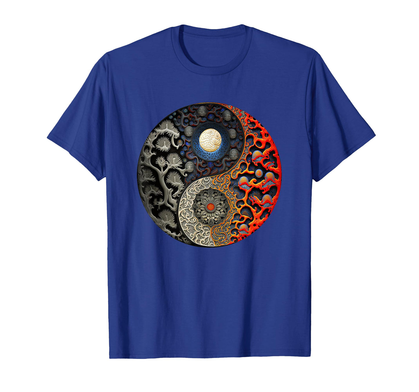 Yinyang Yoga Zen Yin yang Meditation T-Shirt