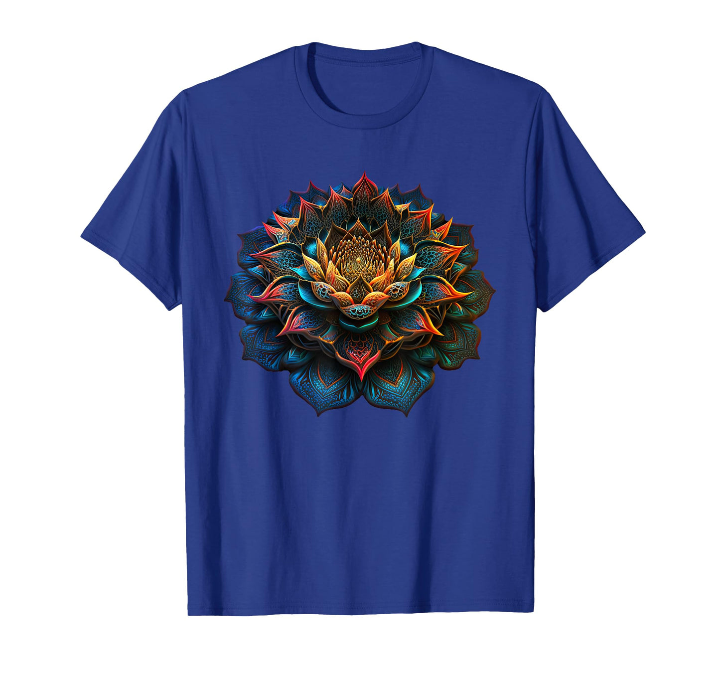 Lotus Flower Yoga Zen Bohemian Namaste Meditation.. T-Shirt