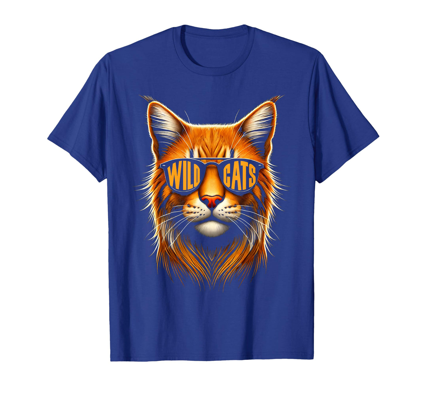 Vintage Wildcats Name Proud | Cat's Lovers Animal Evergreen T-Shirt