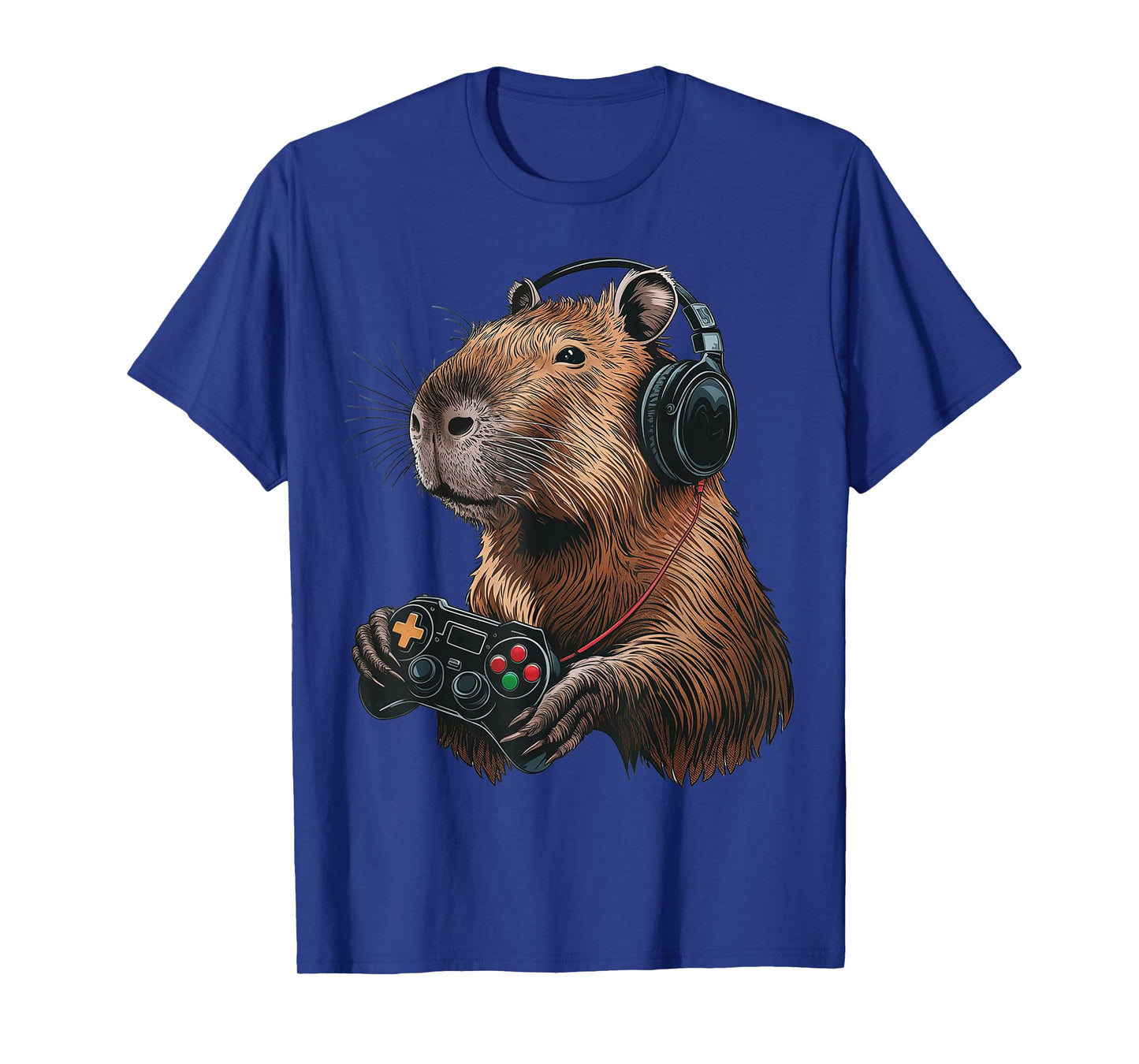 Capybara Gamer: Funny Capybara Gamer Video Game Silly T-Shirt