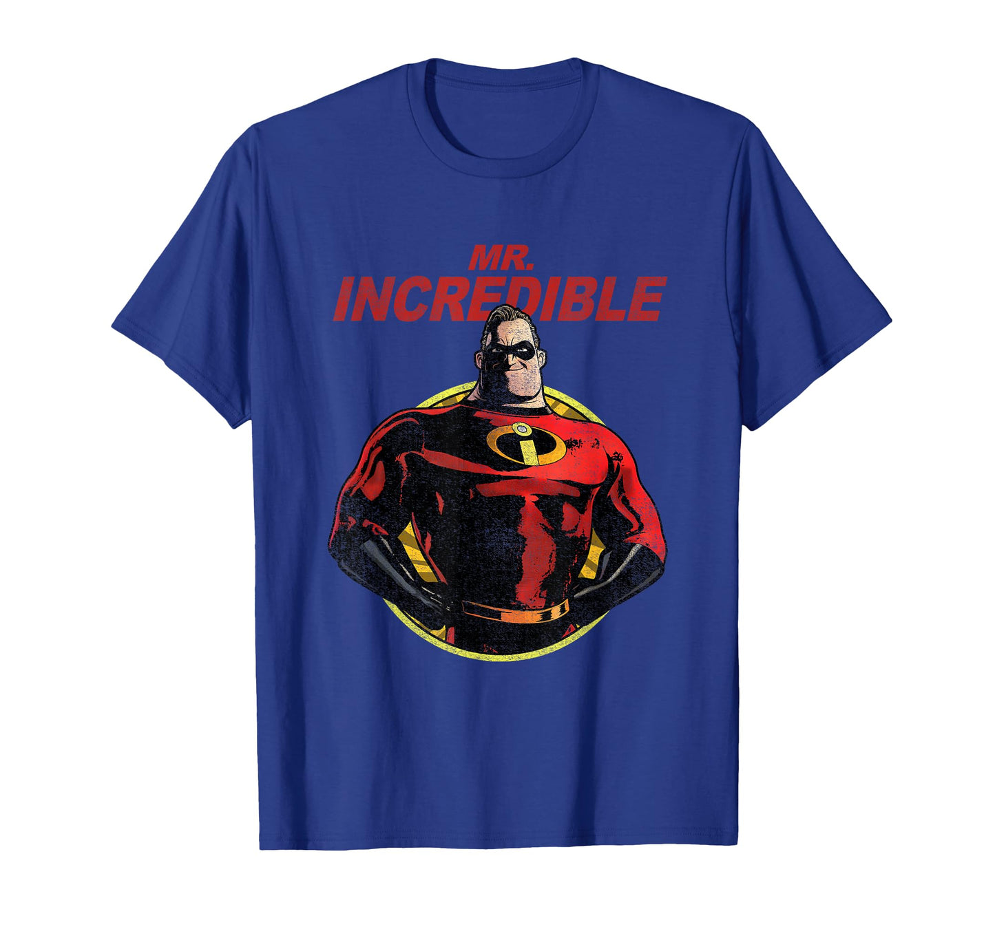 Disney Pixar The Incredibles 2 Mr. Incredible Vintage Dad T-Shirt